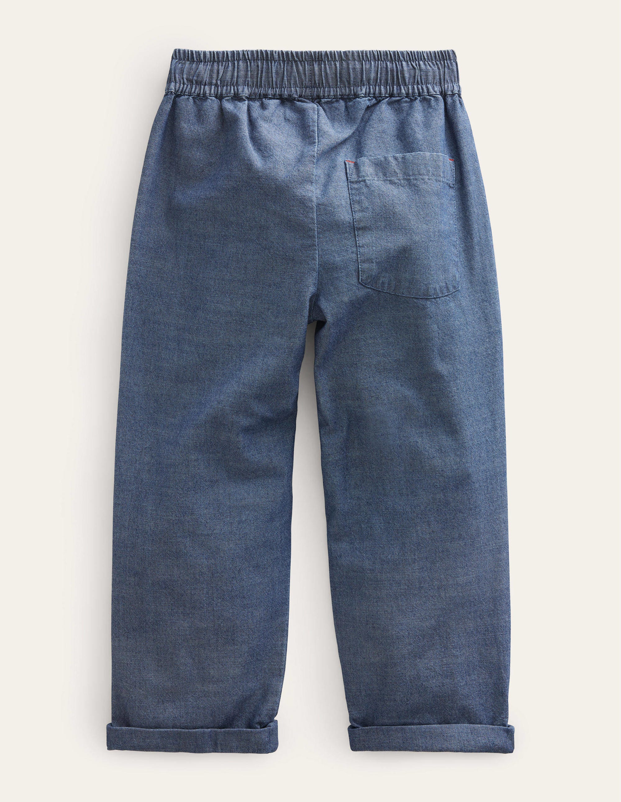 Summer Pull-On Pants-Dark Chambray - Image 2