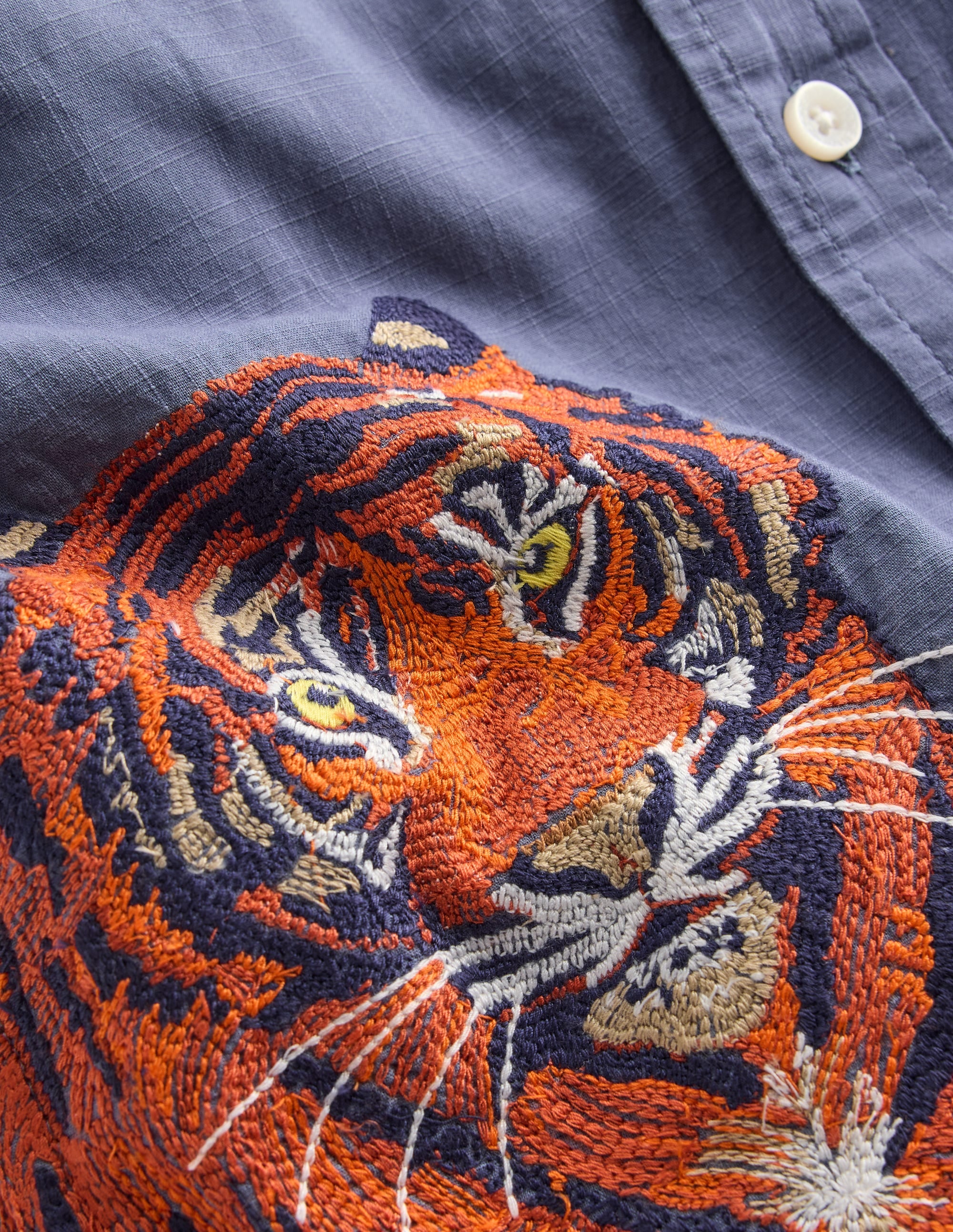 Superstitch Shirt-Vintage Indigo Tiger - Image 3