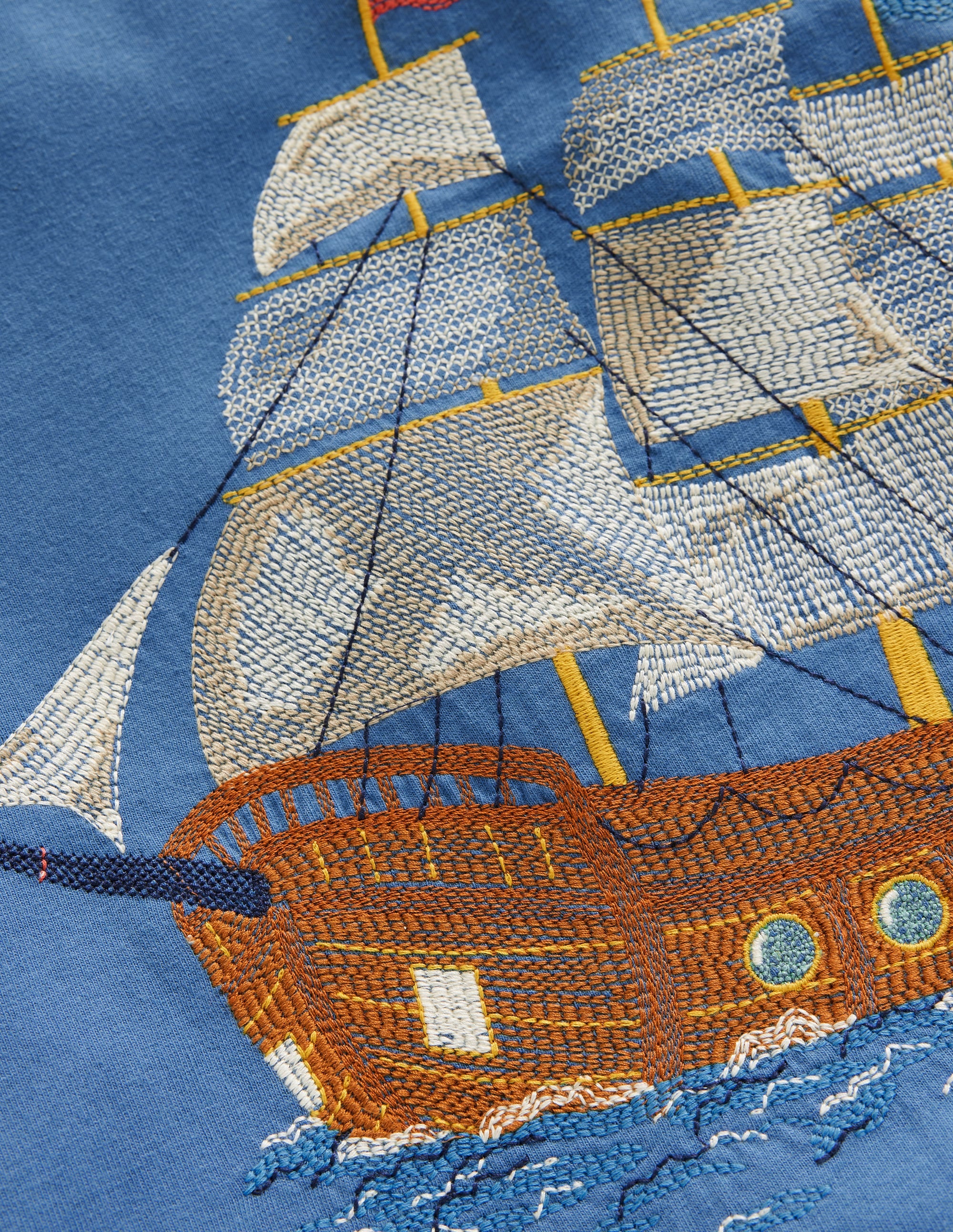 Superstitch T-shirt-Bluejay Pirate ship - Image 6