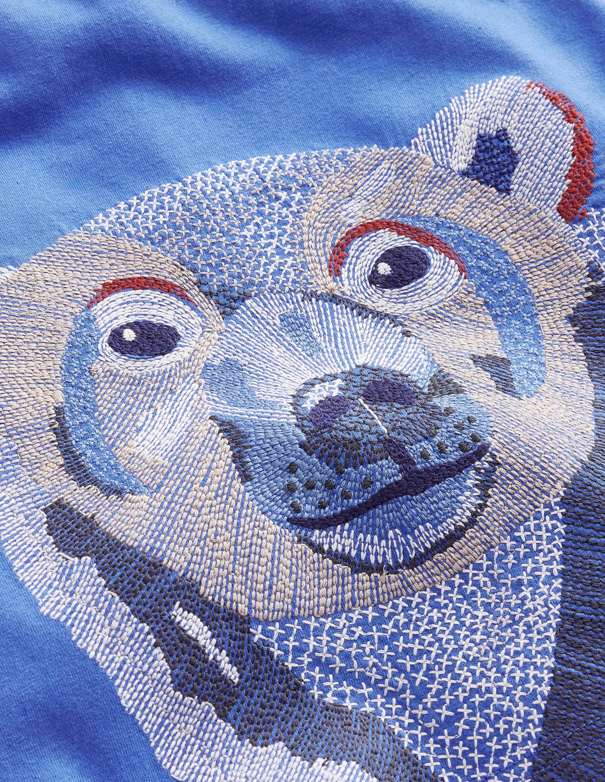 Superstitch T-shirt-Delft Blue Polar Bear - Image 3