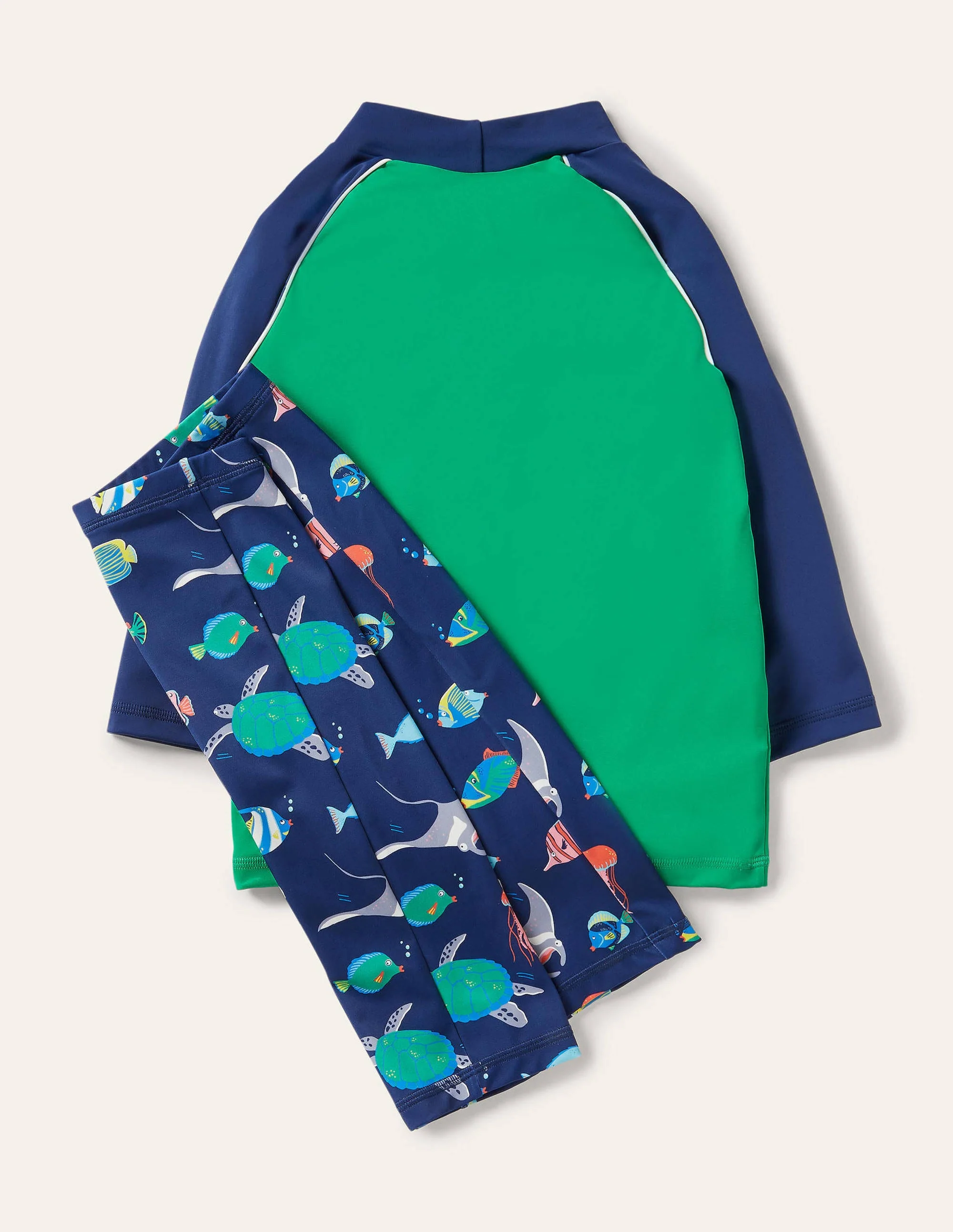 Surf Suit-Shamrock Green Manta Ray - Image 2