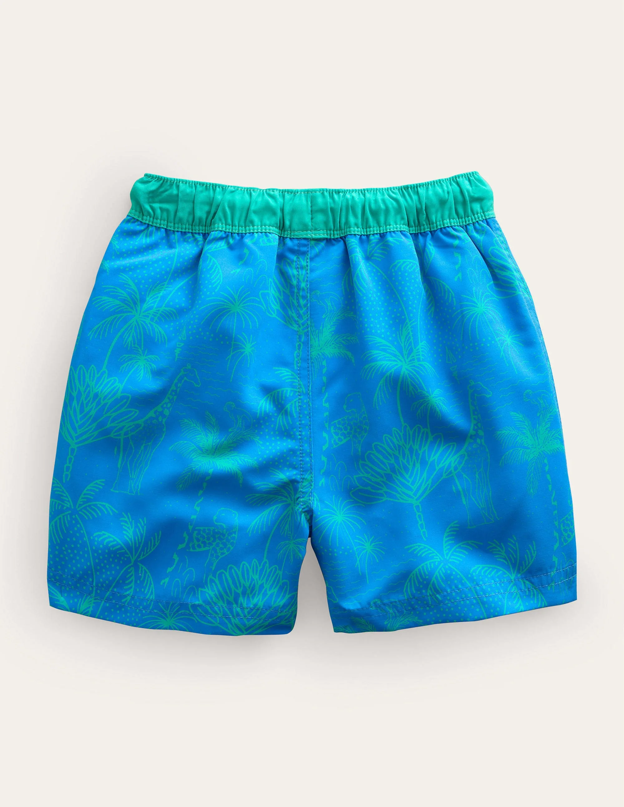 Swim Shorts-Greek Blue Leopard - Image 2