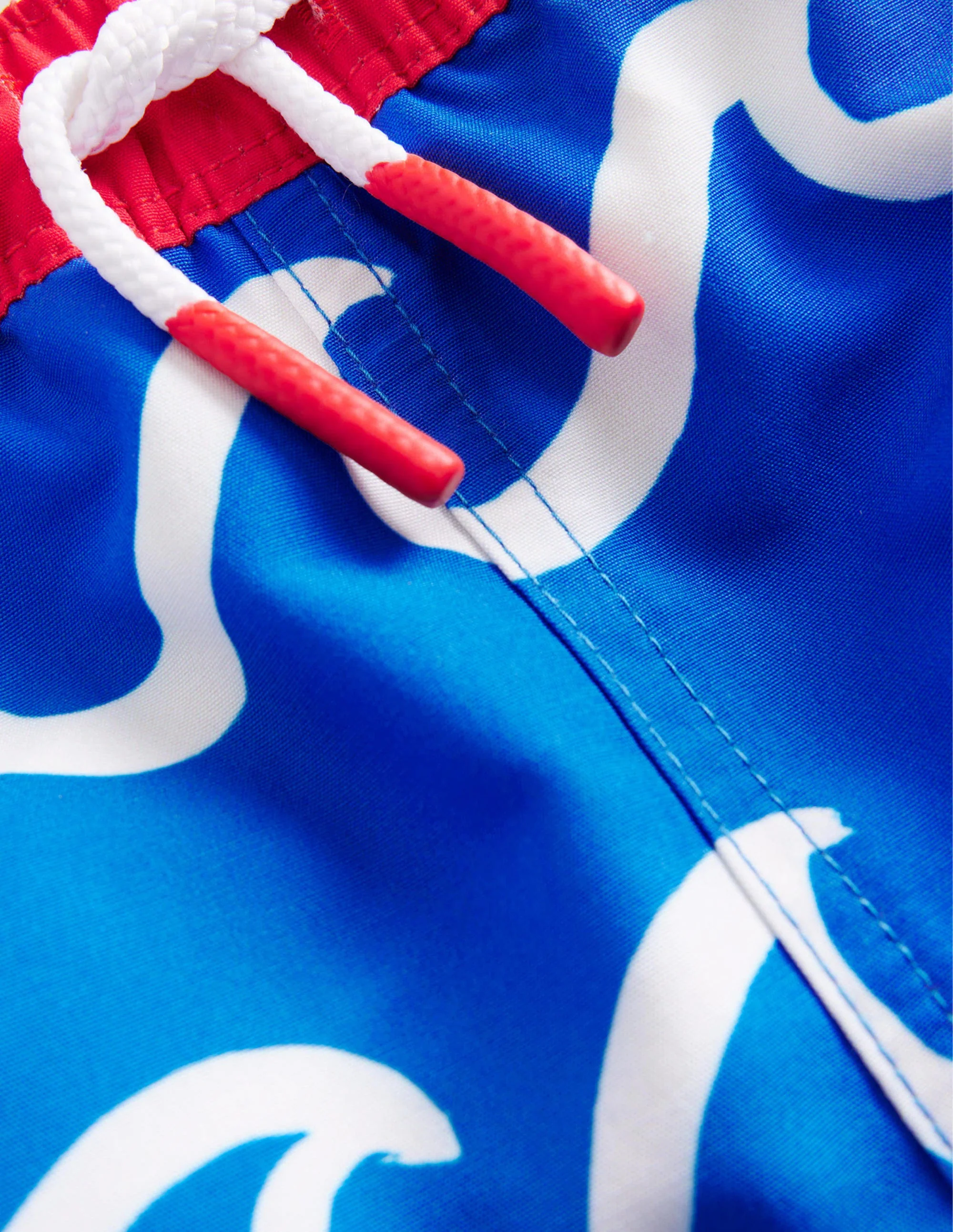 Swim Shorts-Greek Blue Shark Wave - Image 3