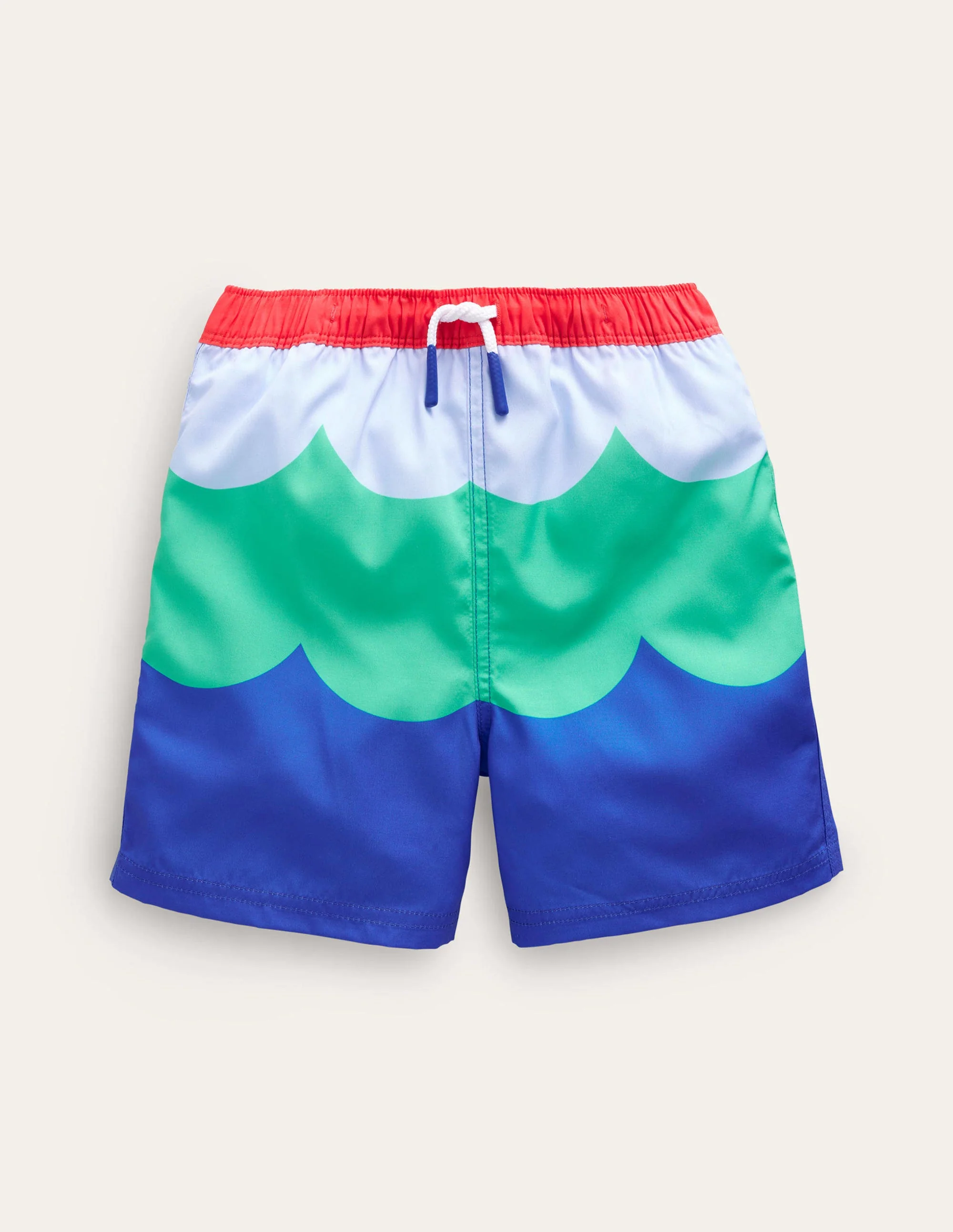 Swim Shorts-Ice Cube Blue Wave
