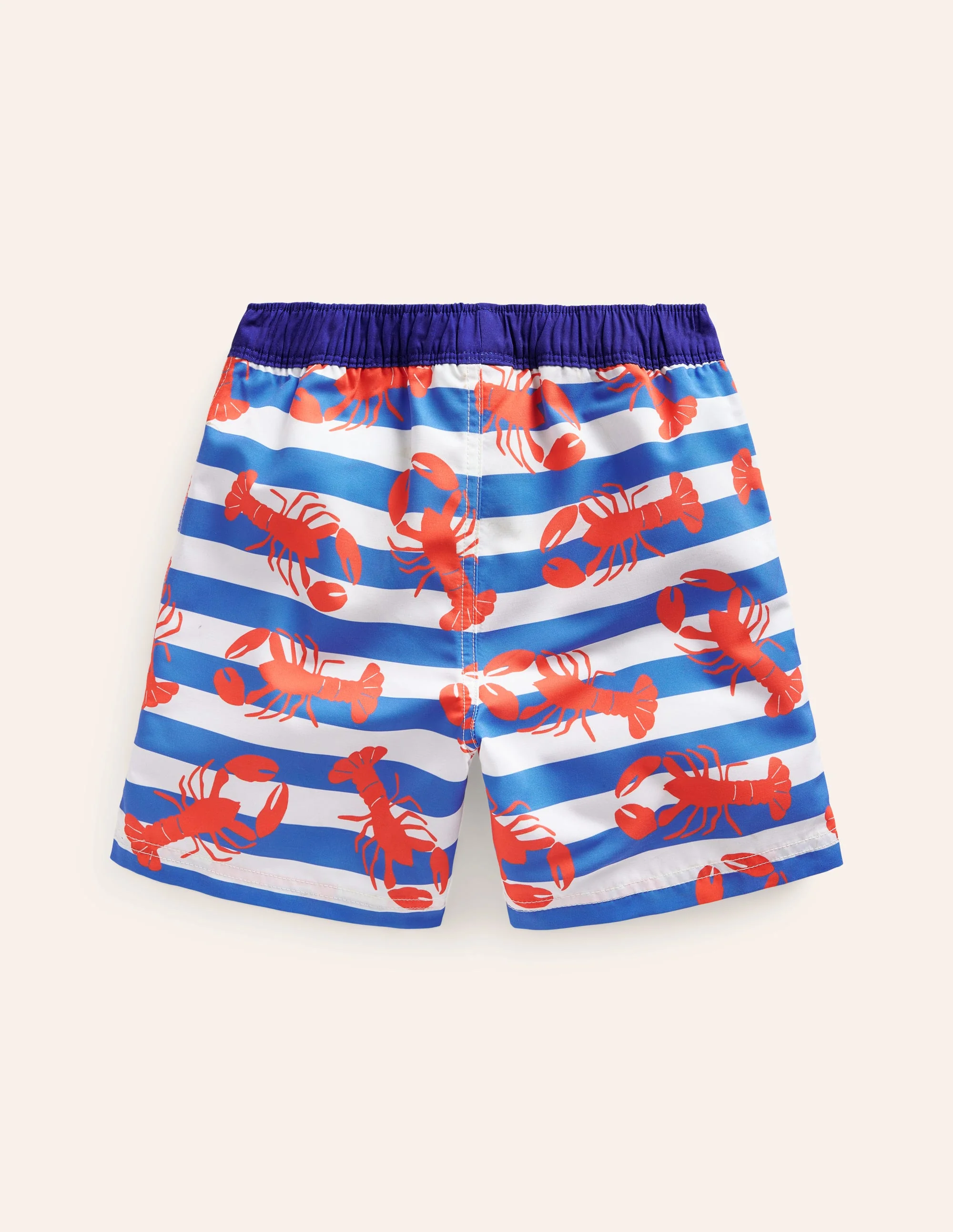 Swim Shorts-Jam Red Lobster Stripe - Image 3