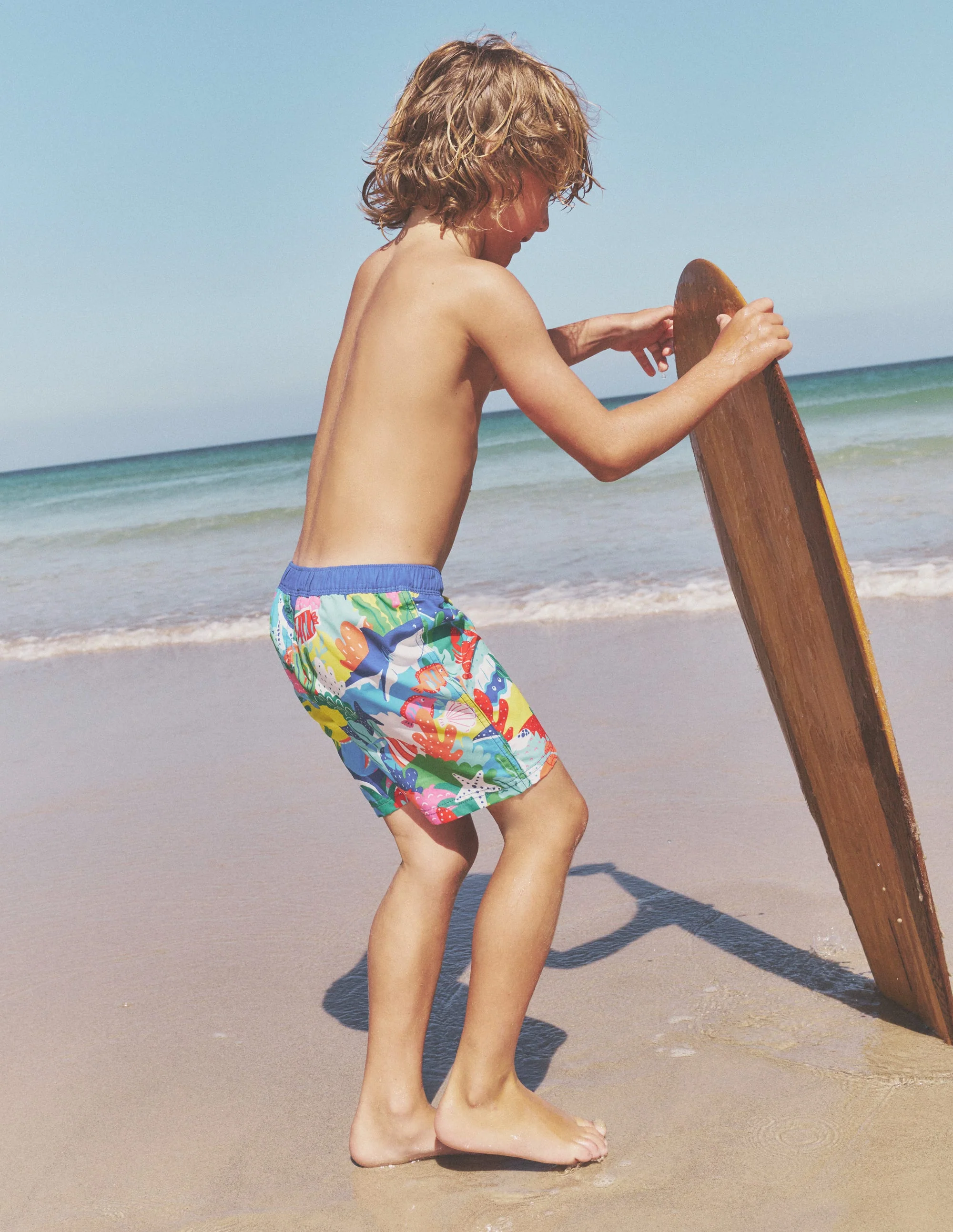 Swim Shorts-Multi Rainbow Reef - Image 4