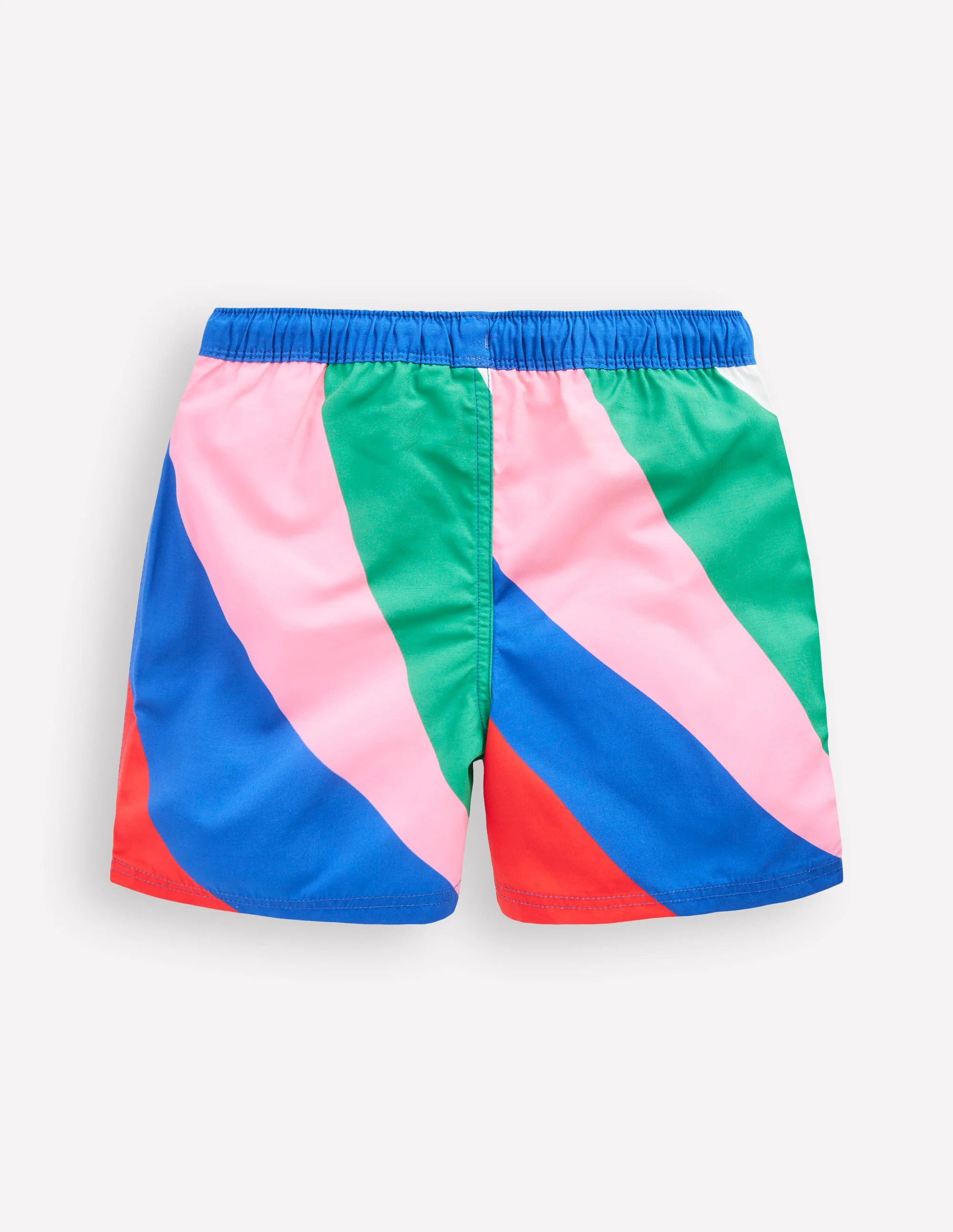 Swim Shorts-Multi Rainbow Swirl - Image 2