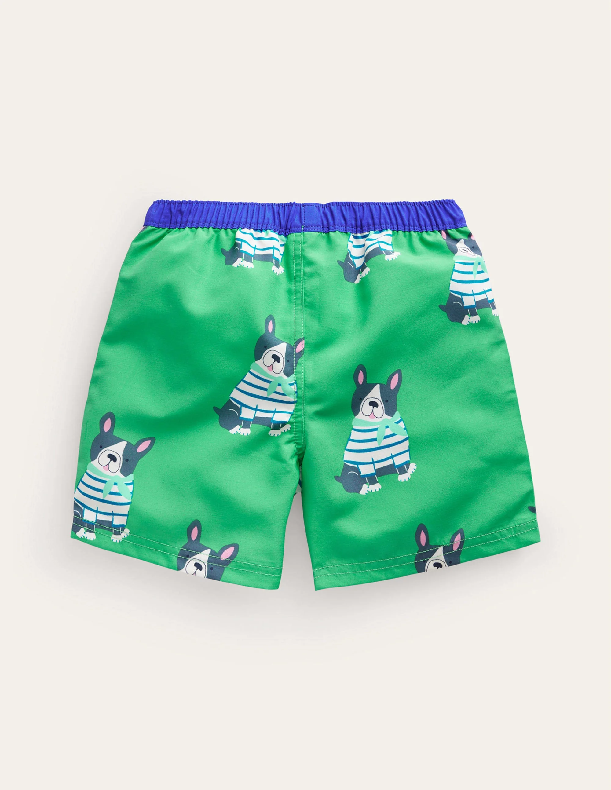 Swim Shorts-Pea Green Dogs - Image 2