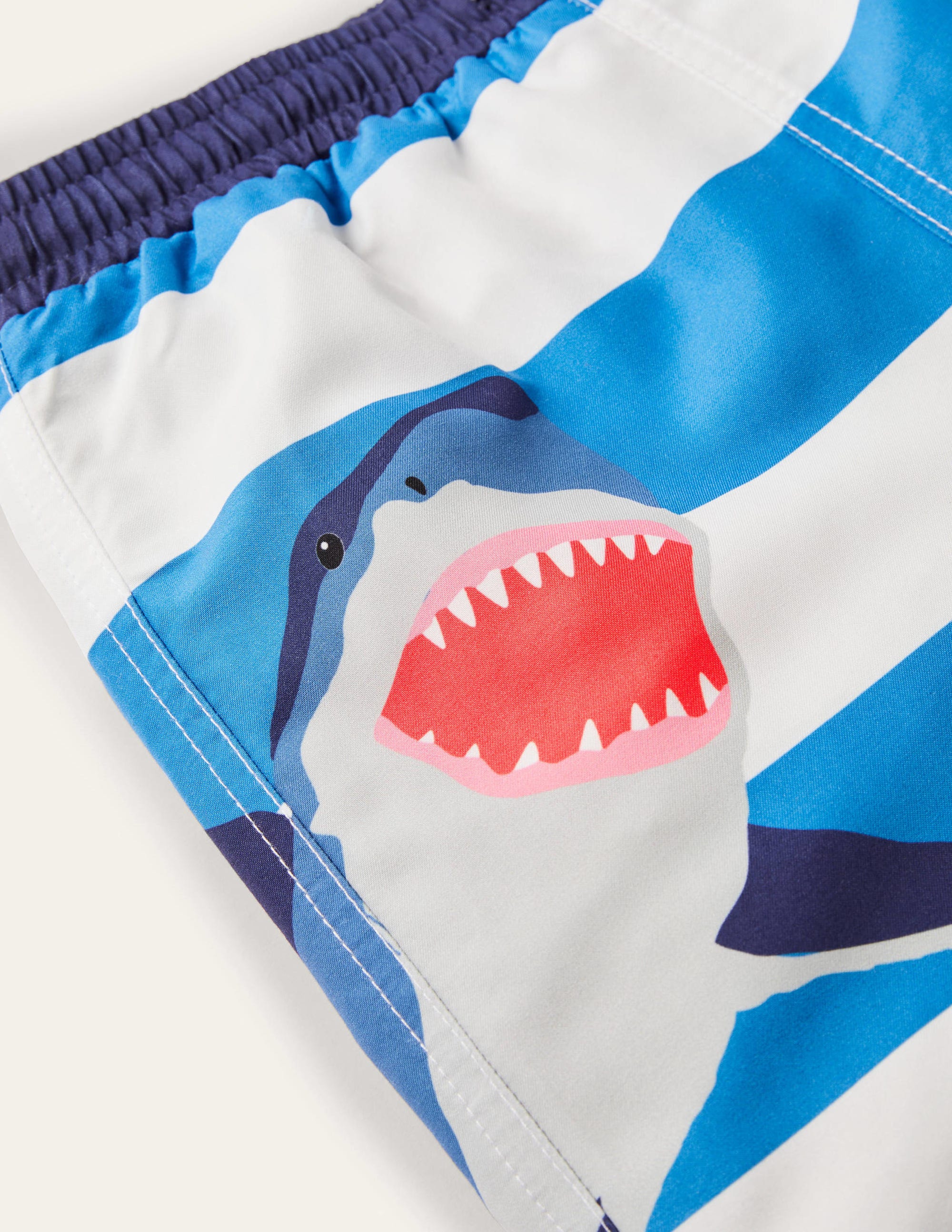 Swim Trunks-Moroccan Blue Sharks - Image 3