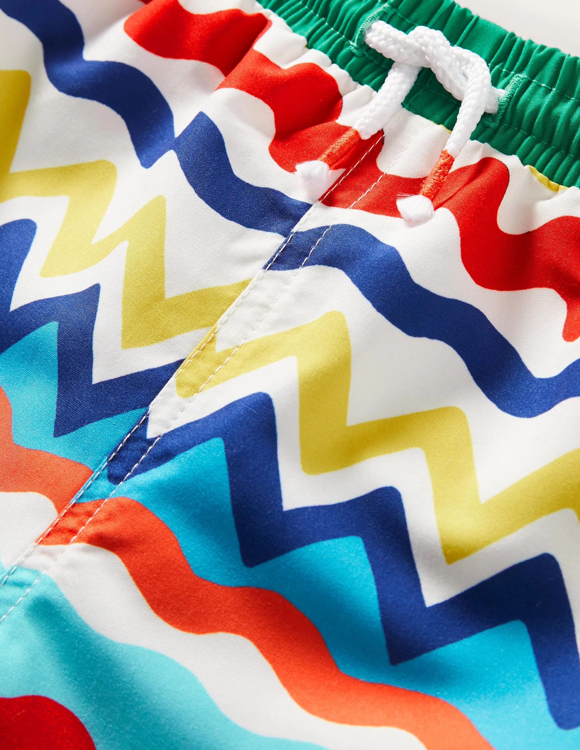 Swim Trunks-Multi Ric Rac stripe - Image 3