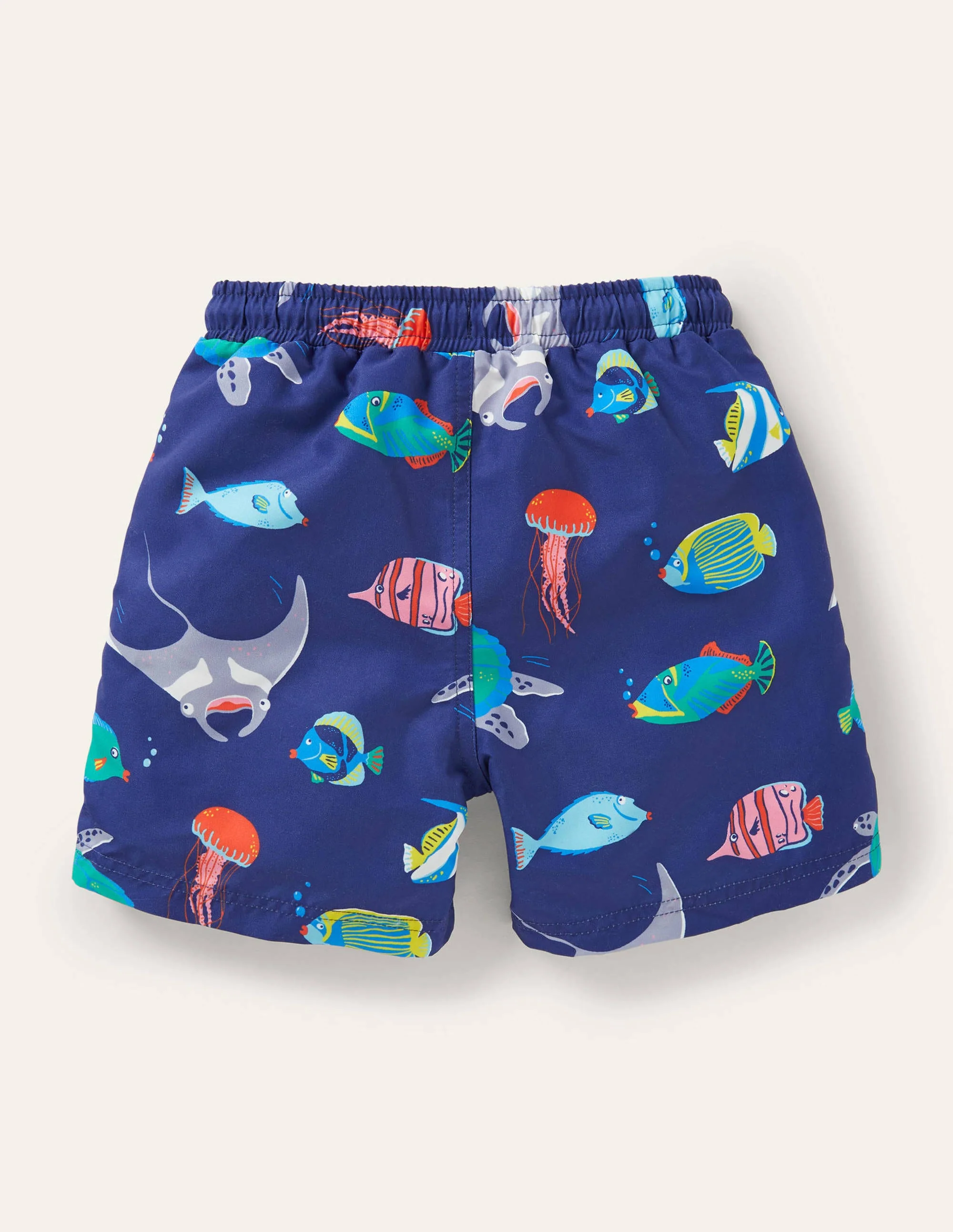 Swim Trunks-Starboard Blue Fish Friends - Image 2