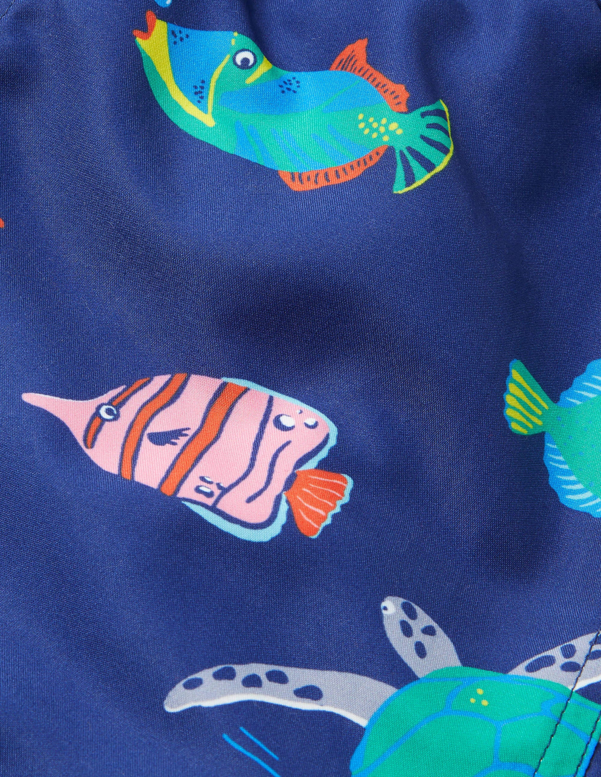 Swim Trunks-Starboard Blue Fish Friends - Image 3