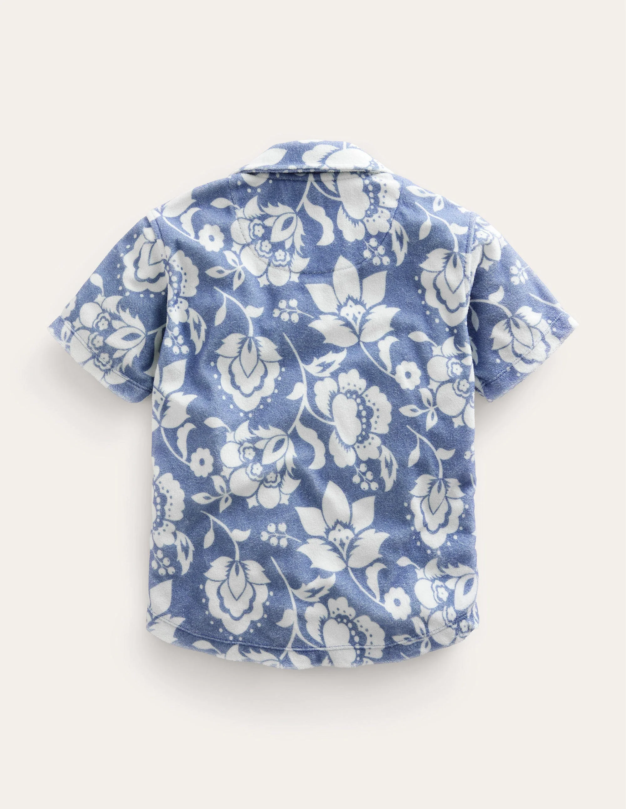Towelling Shirt-Soft Starboard Floral - Image 2