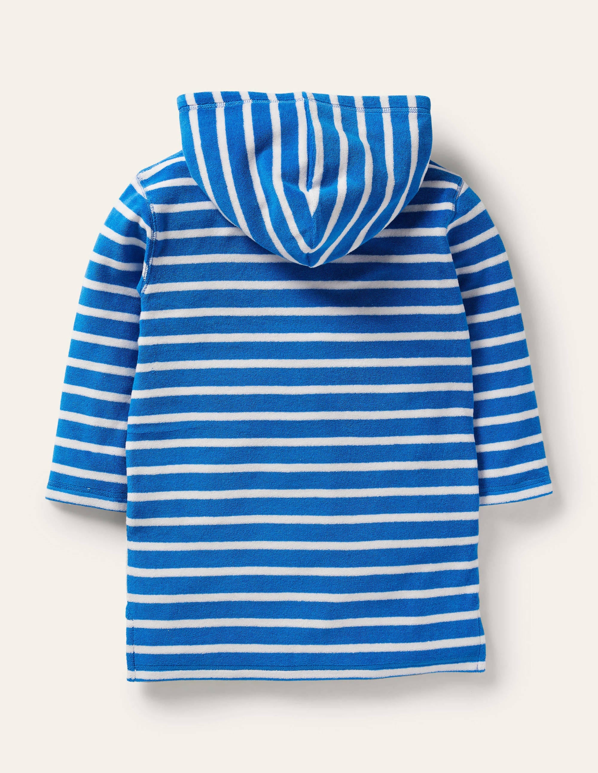 Towelling Throw-on-Bold Blue Sharks - Image 2