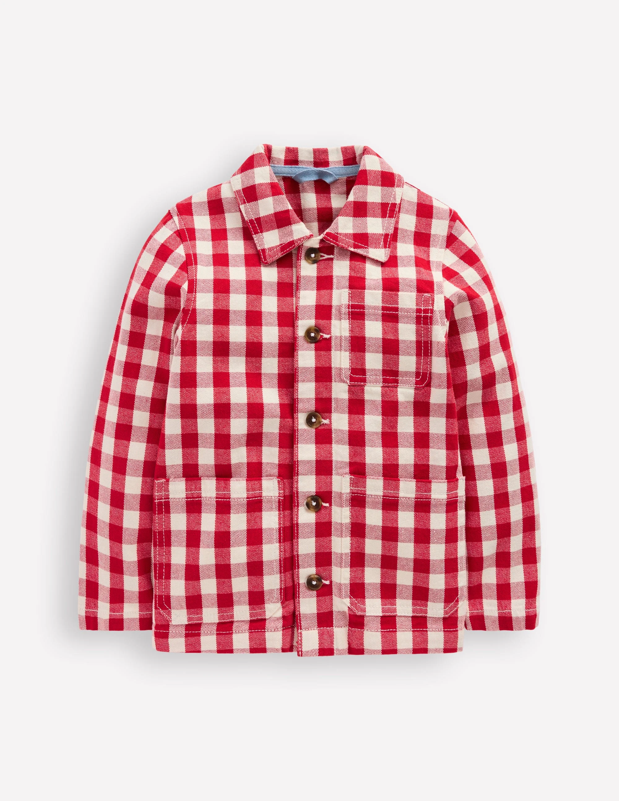 Twill Jacket-Red Gingham - Image 2