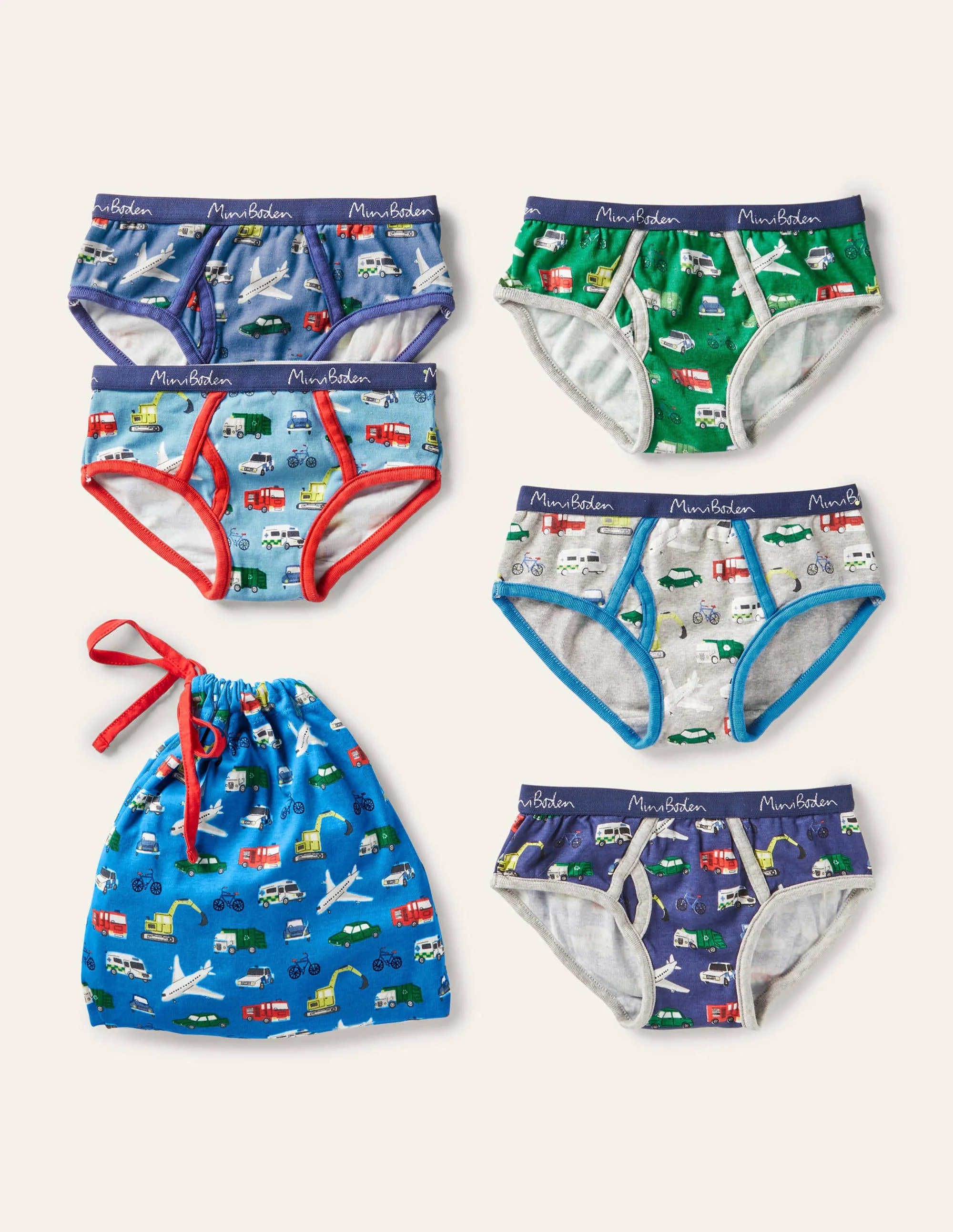 Underwear 5 Pack-Multi Transport