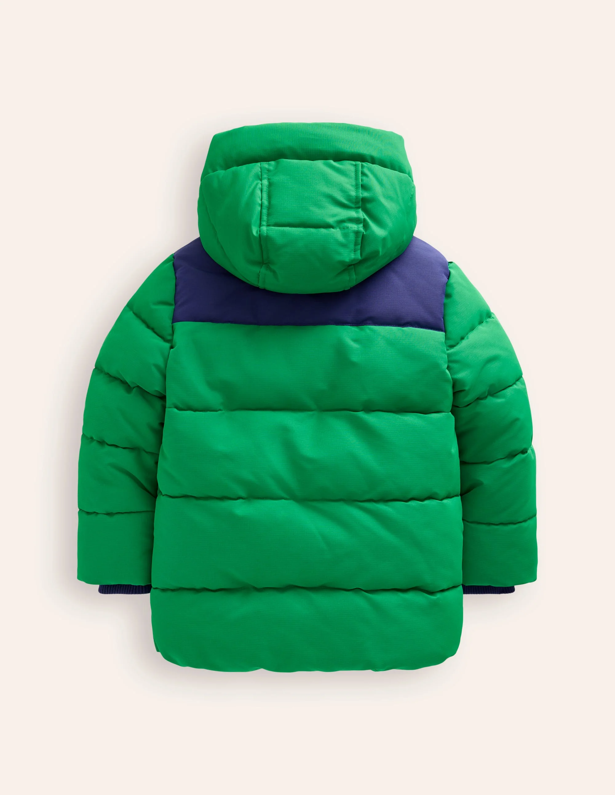 Fleece Lined Puffer Coat-Highland Green - Image 2