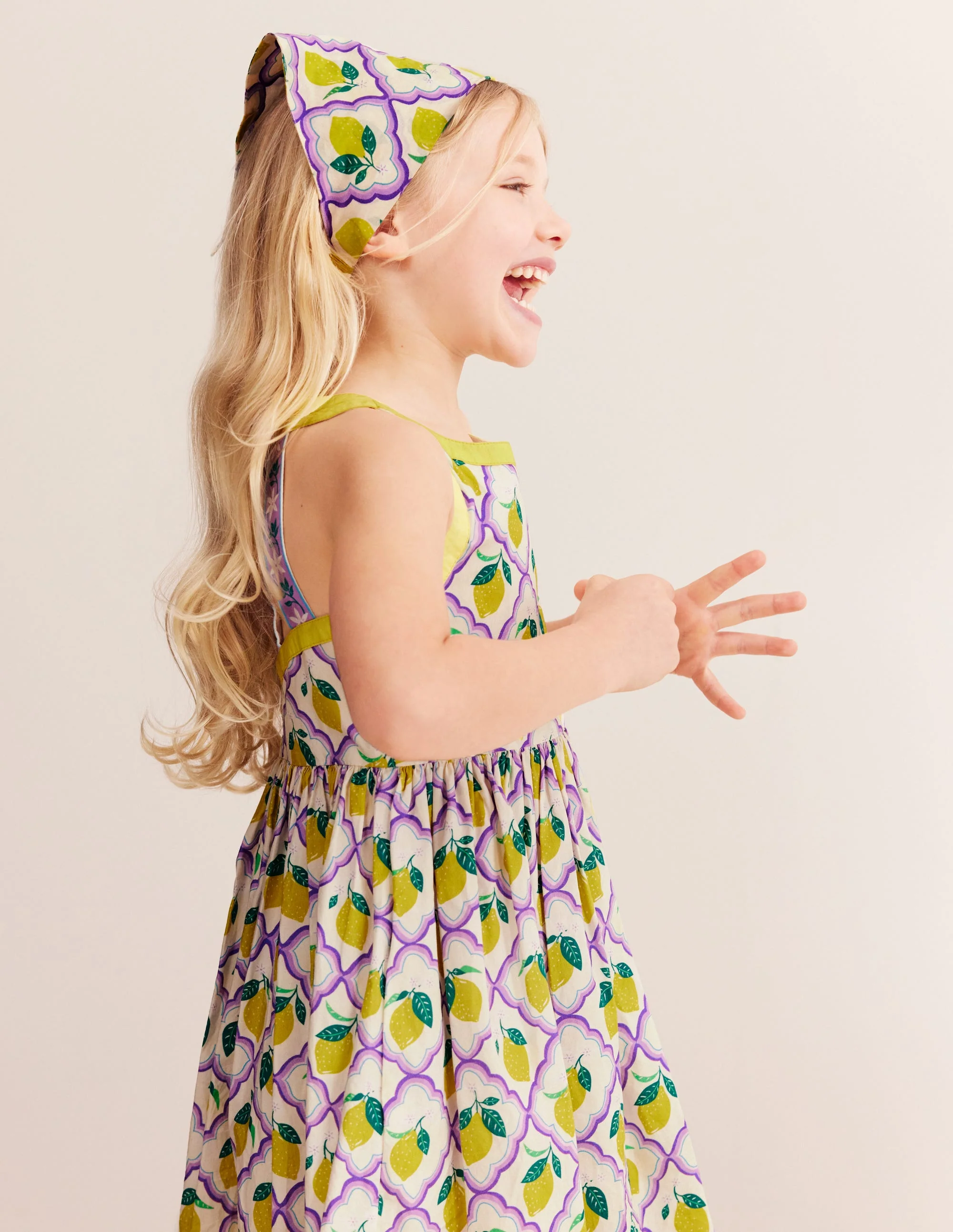 2 Pack Headscarves-Pink Lemon Grove