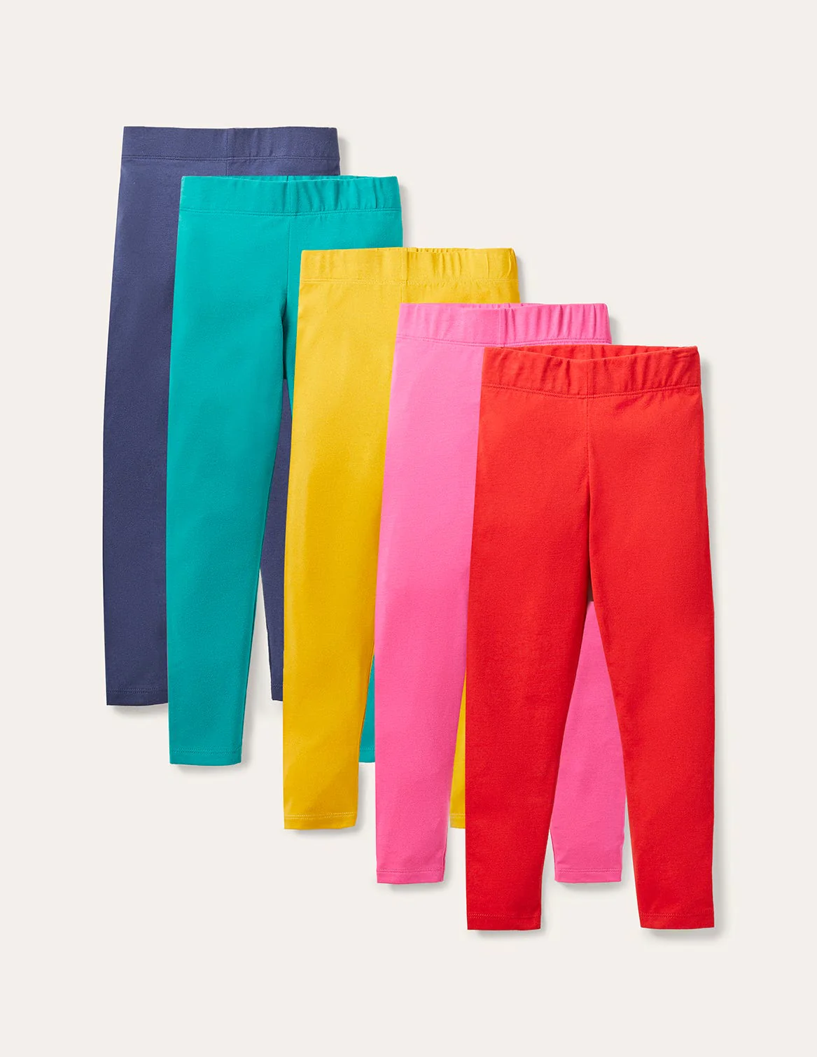 5-Pack Leggings-Multi Rainbow