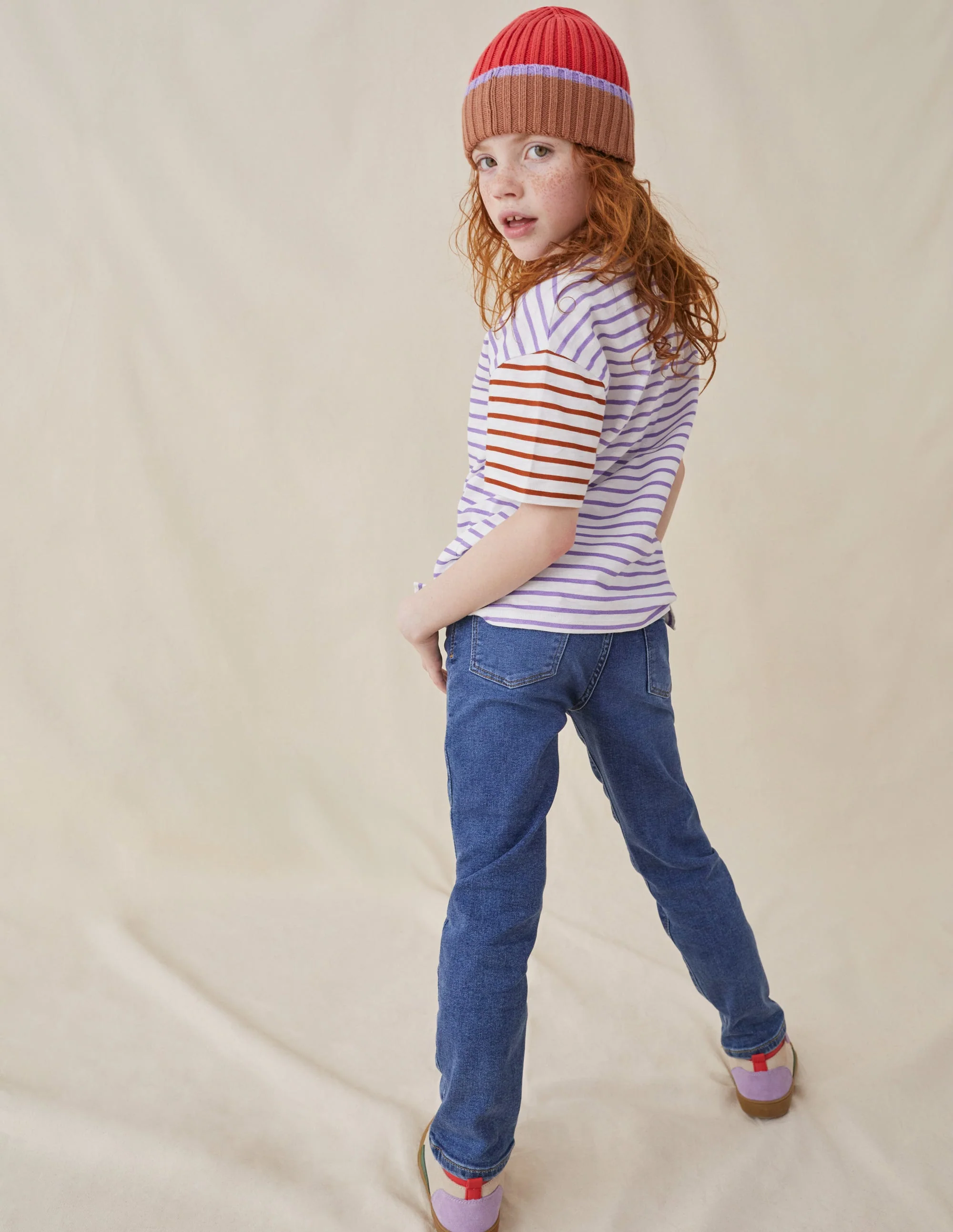 Adventure-Flex Slim-Fit Jeans-Light Vintage Denim - Image 5