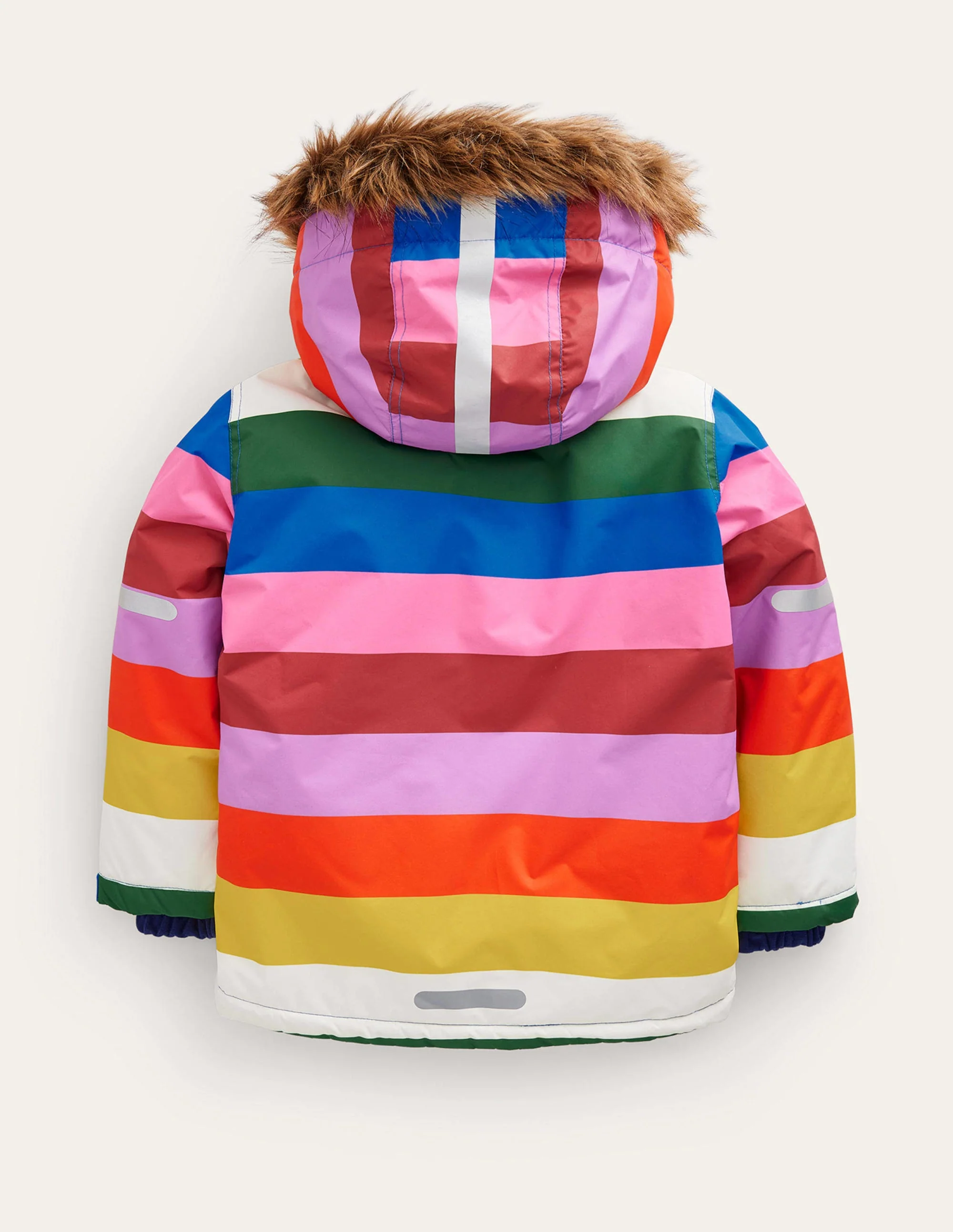 All-weather Waterproof Jacket-Multi Stripe - Image 2