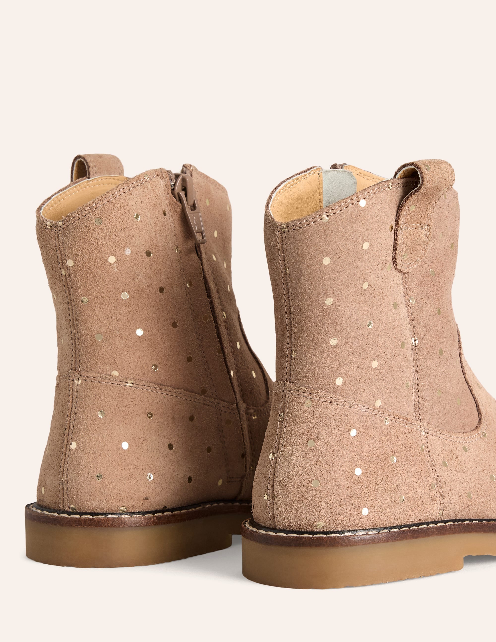 Ankle Boots-Taupe - Image 3