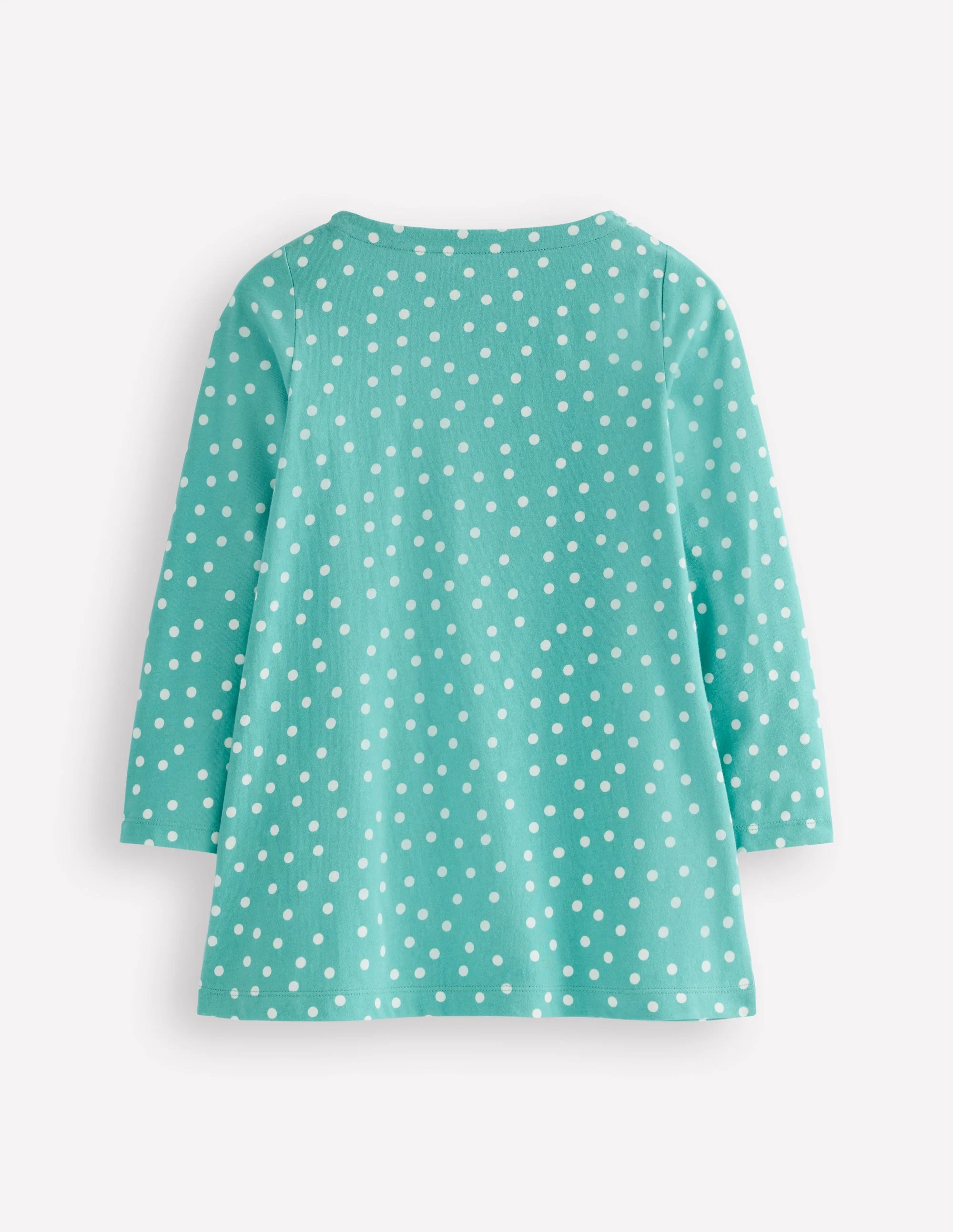 Appliqué Jersey Tunic-Brook Blue Spot Penguins - Image 2