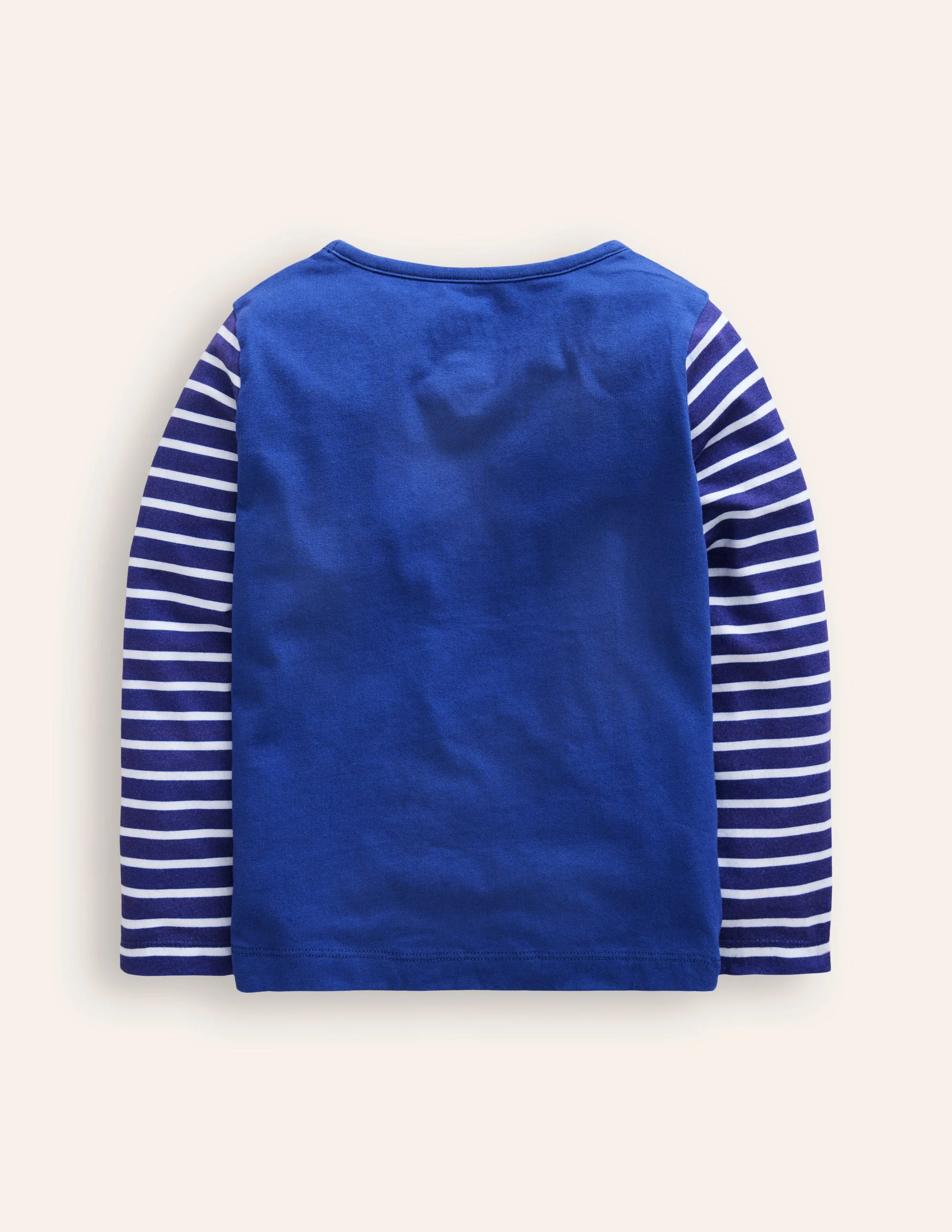 Appliqué Long Sleeve Top-Bluejay Hedgehog - Image 2