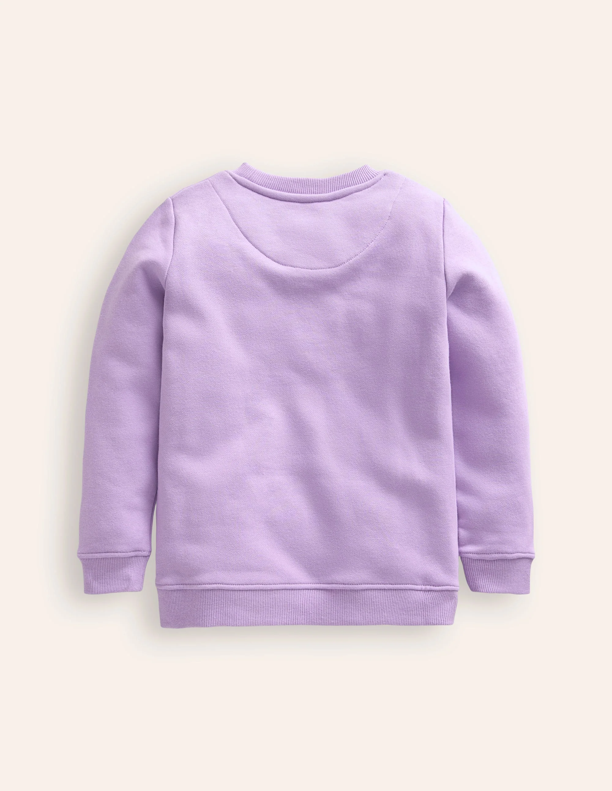 Appliqué Sweatshirt-Misty Lavender Dog - Image 3