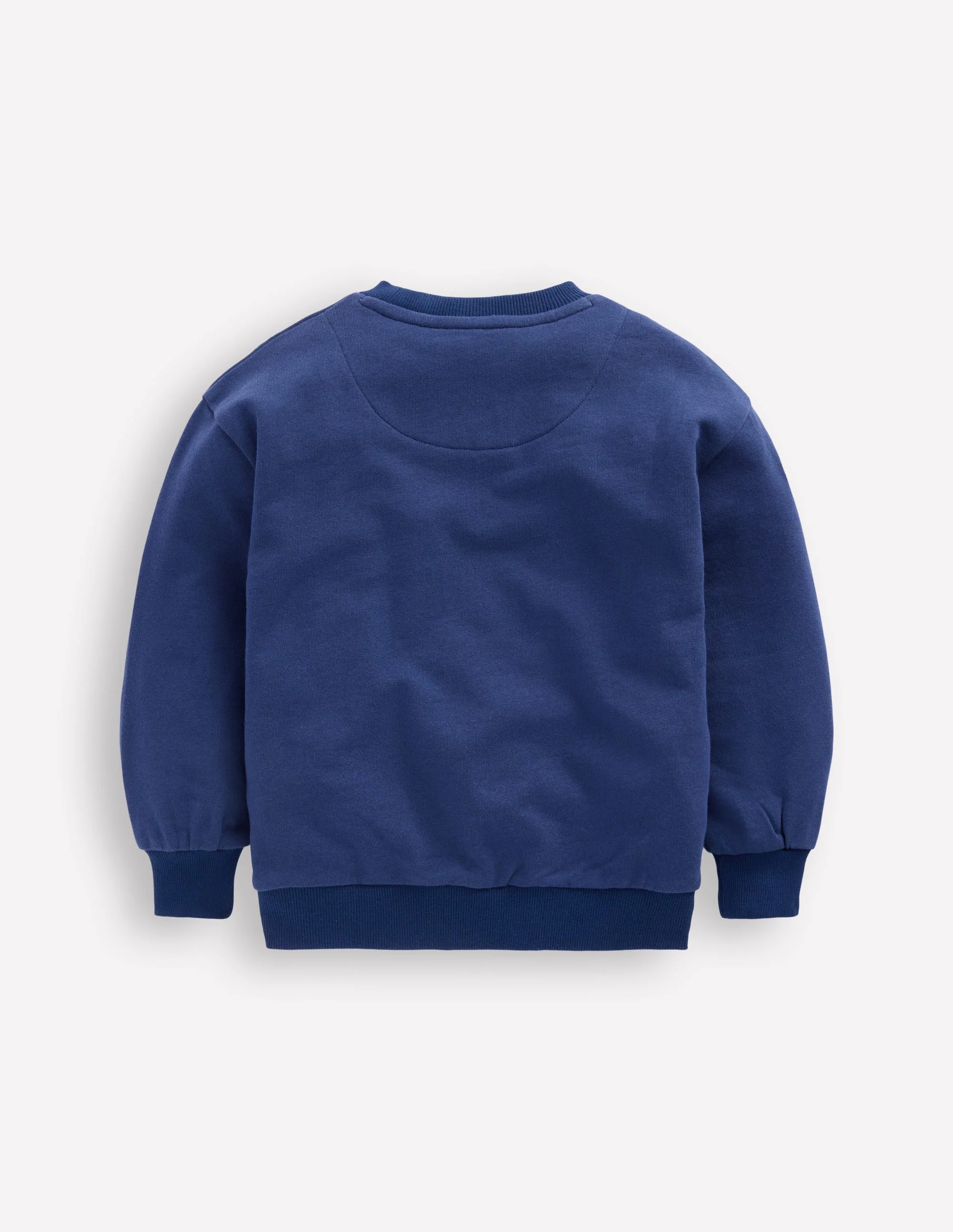 Bobbie Appliqué Sweatshirt-Navy Unicorns - Image 2