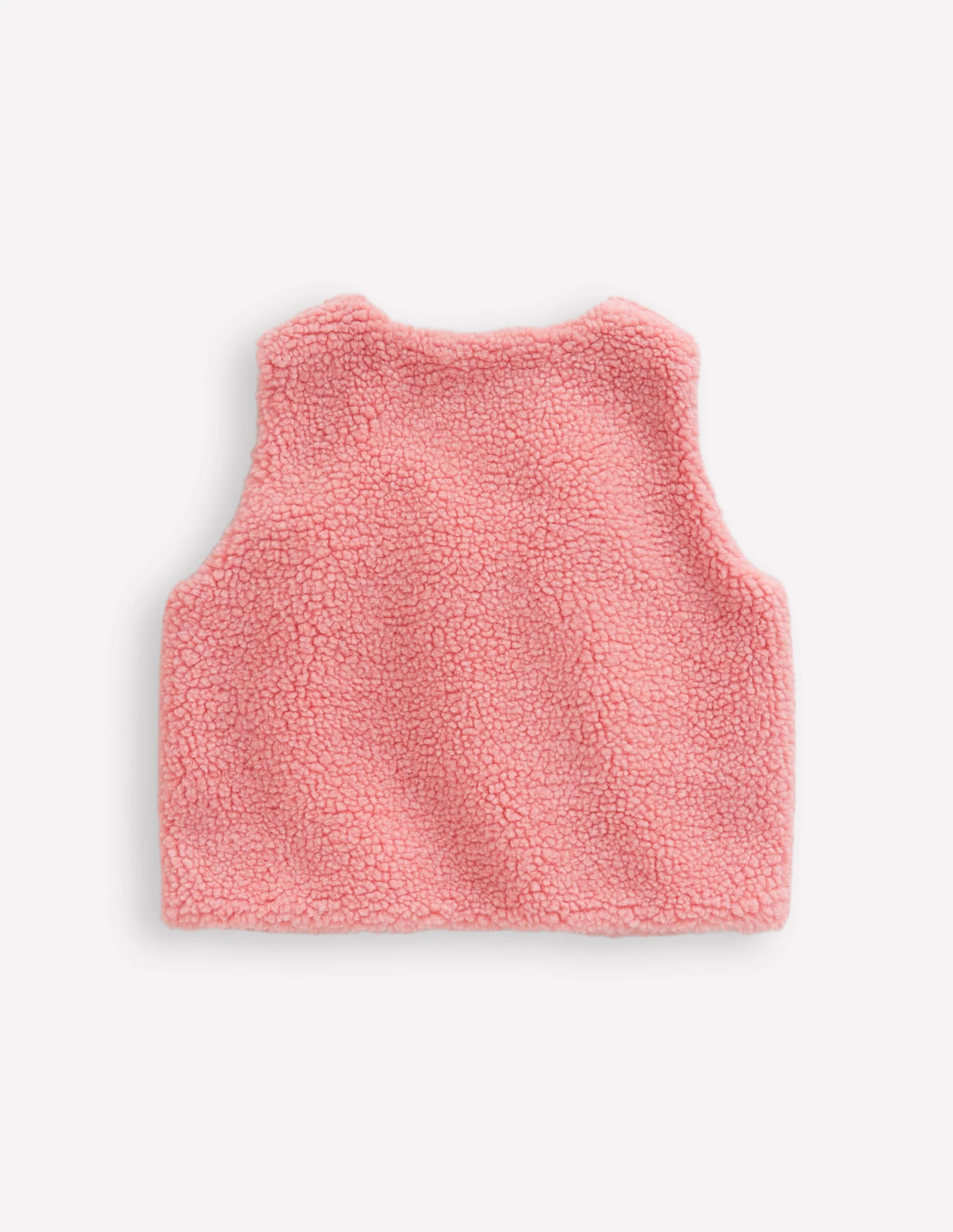 Borg Gilet-Almond Pink - Image 2