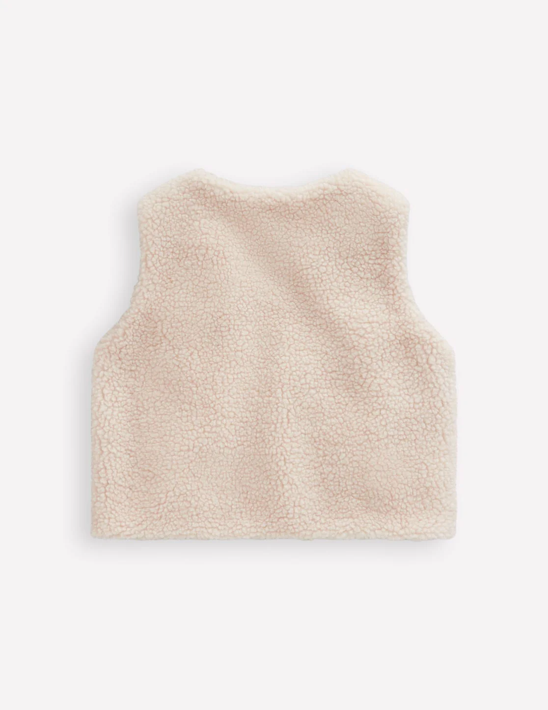 Borg Gilet-Oatmeal Embroidery - Image 2