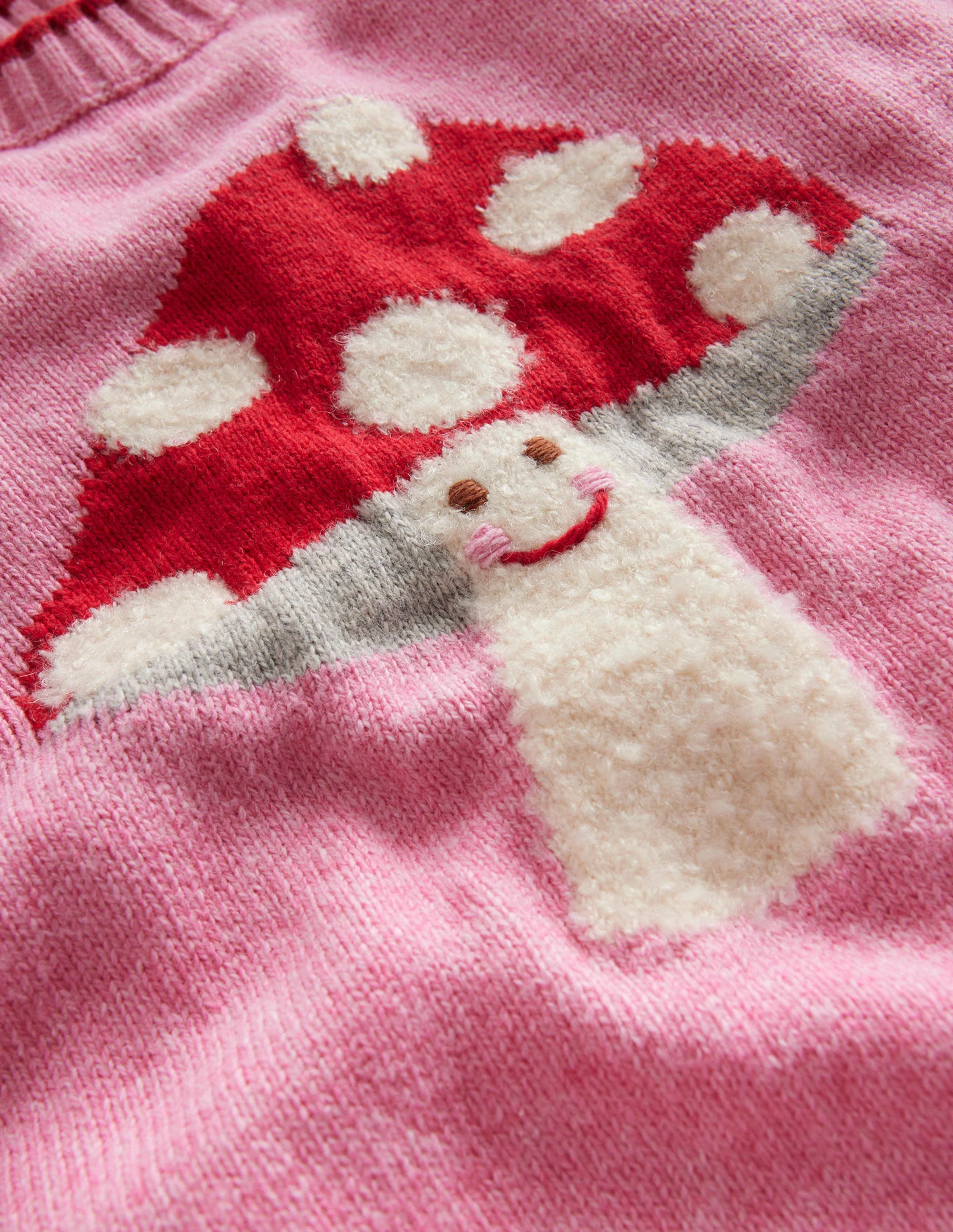 Boucle Toadstool Sweater-Azalea Toadstool - Image 3