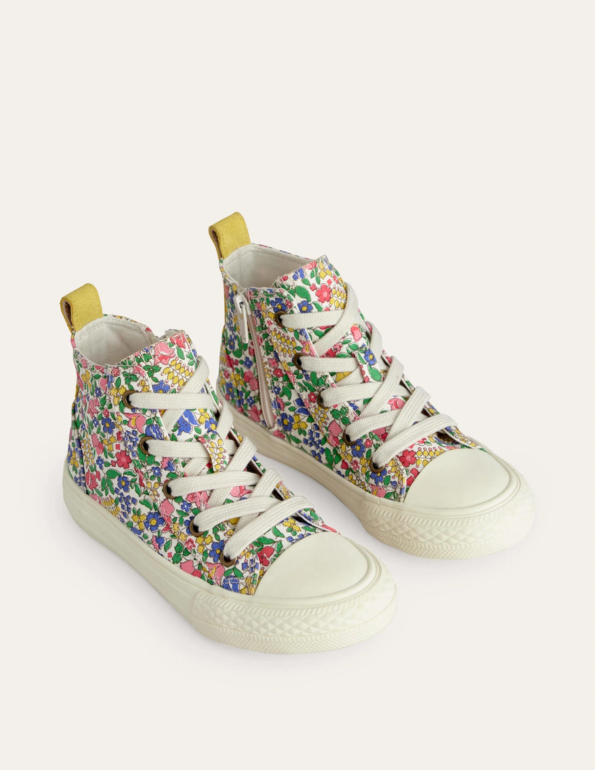 Canvas High Tops-Multi Flowerbed - Image 2