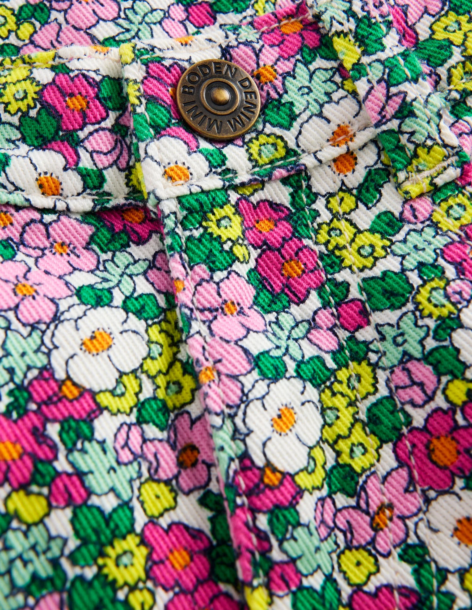 Capri Pants-Multi Summerflower Bed - Image 3