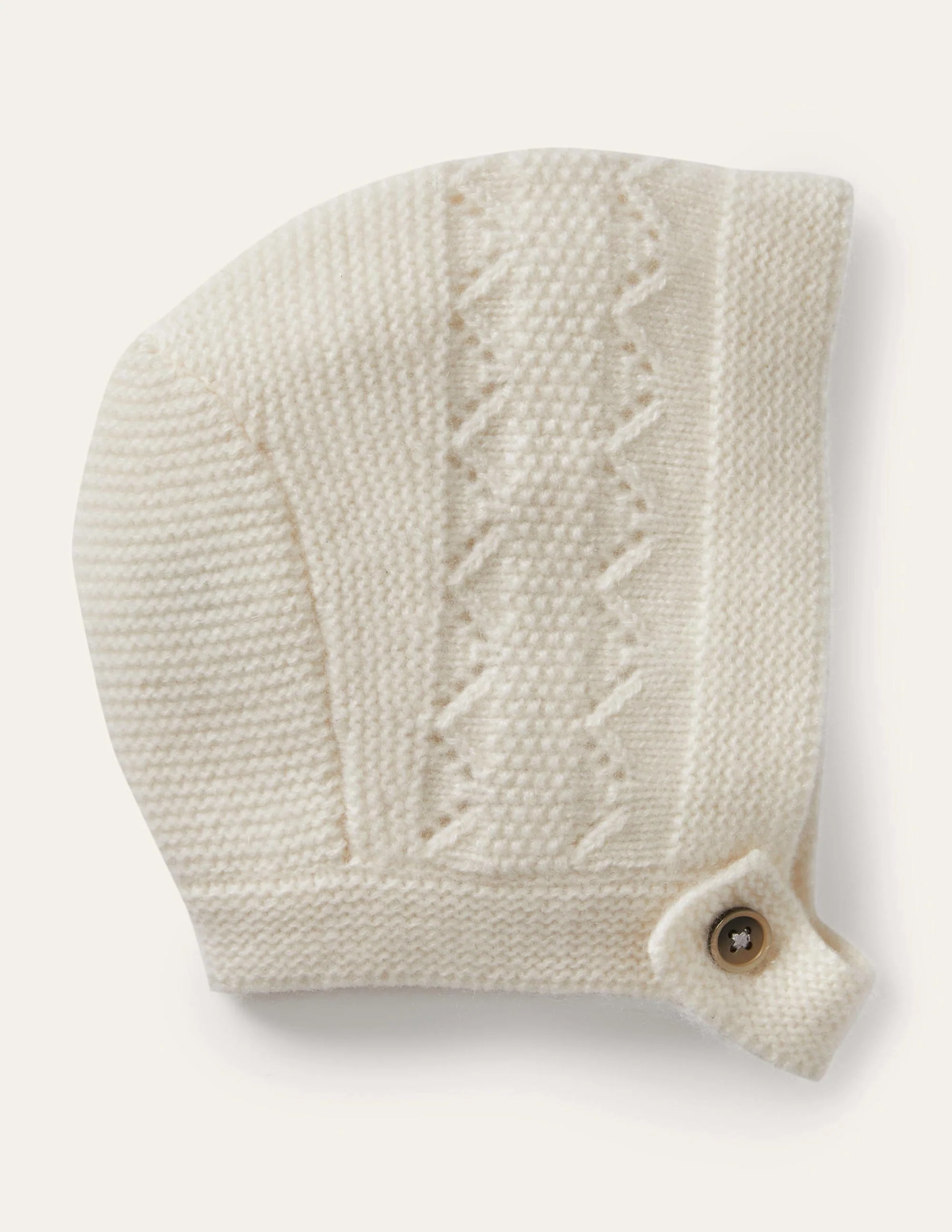 Cashmere Bonnet-Ecru