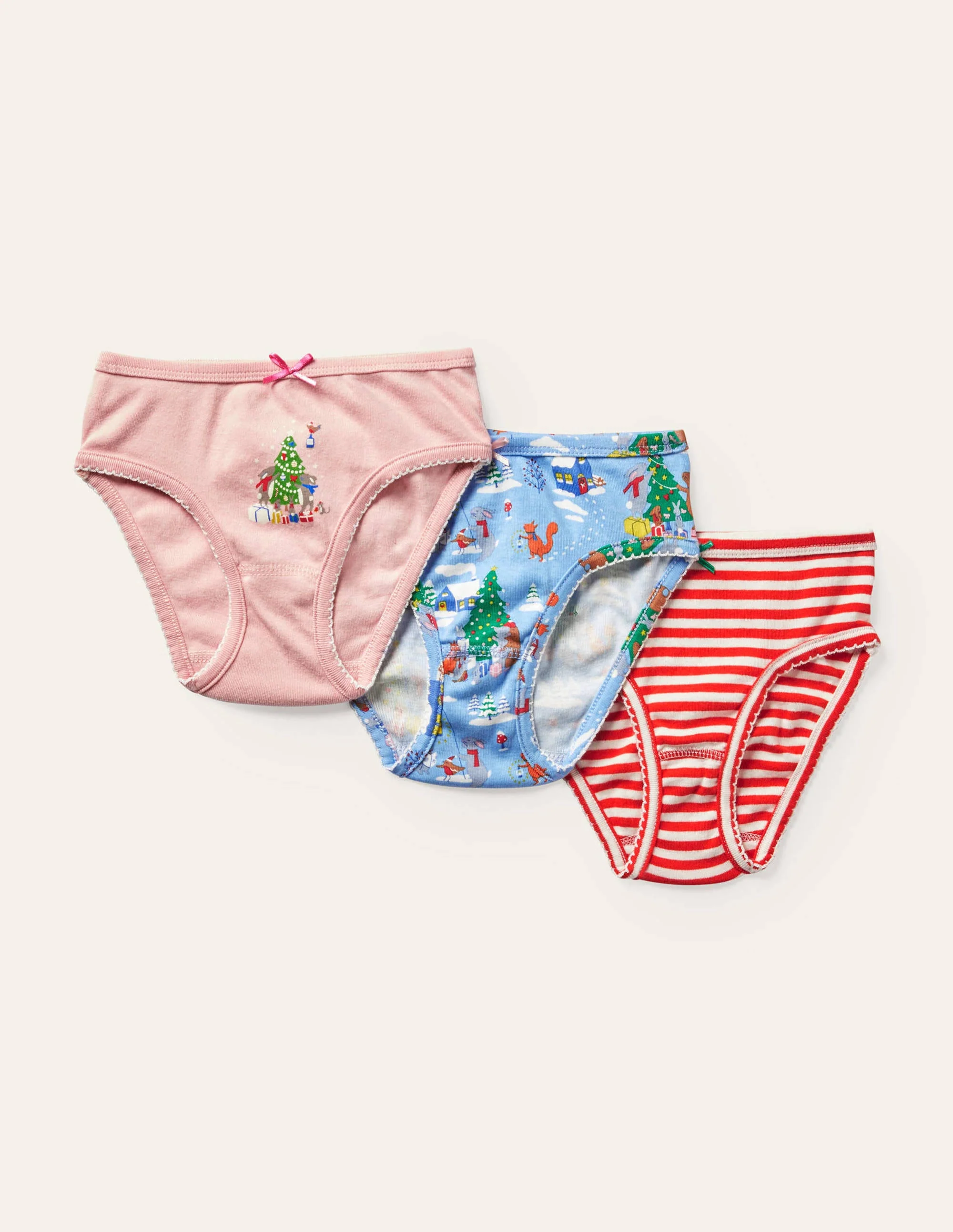 Christmas Underwear 3 Pack-Woodland Christmas