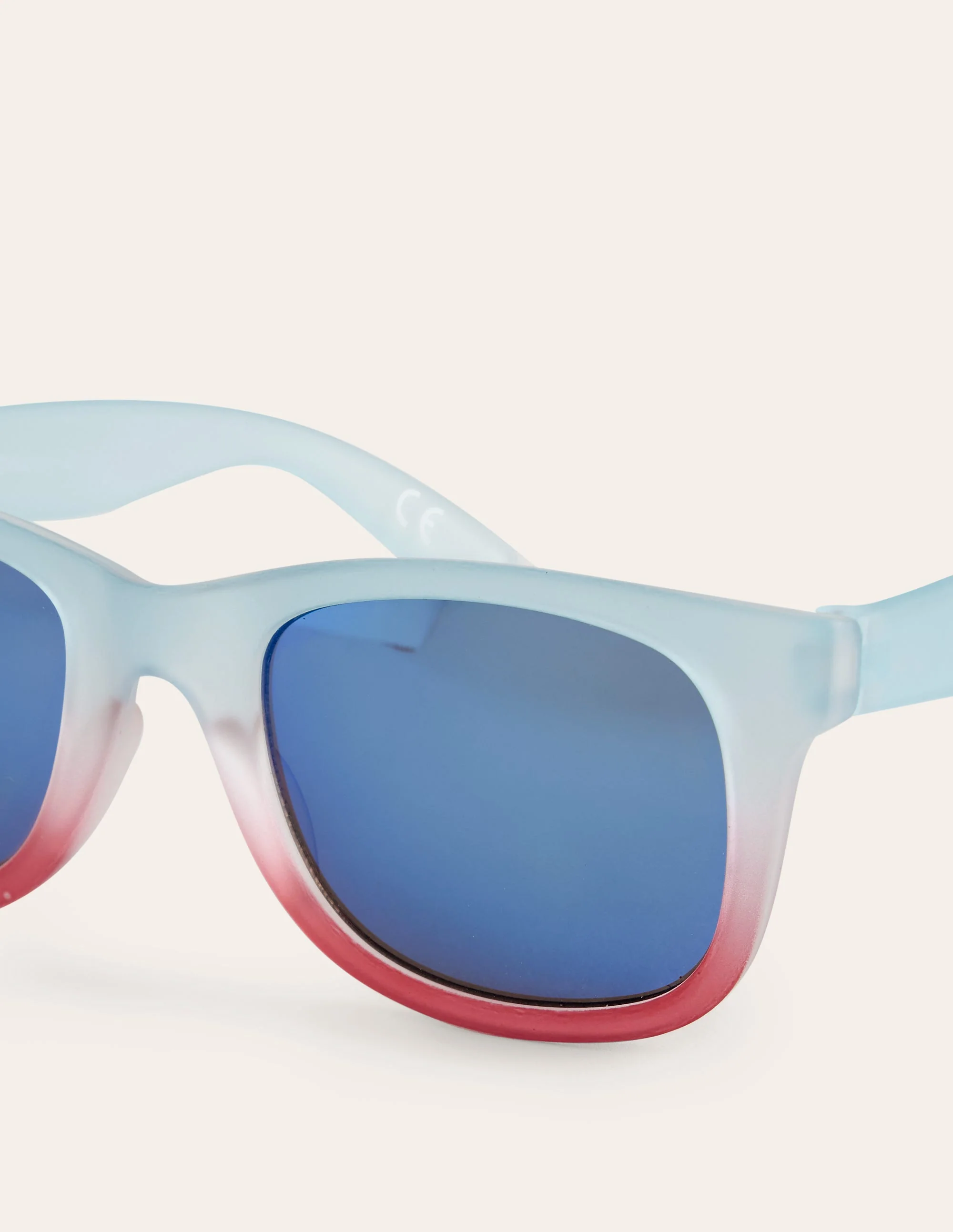 Classic Sunglasses-Blue/Red - Image 3