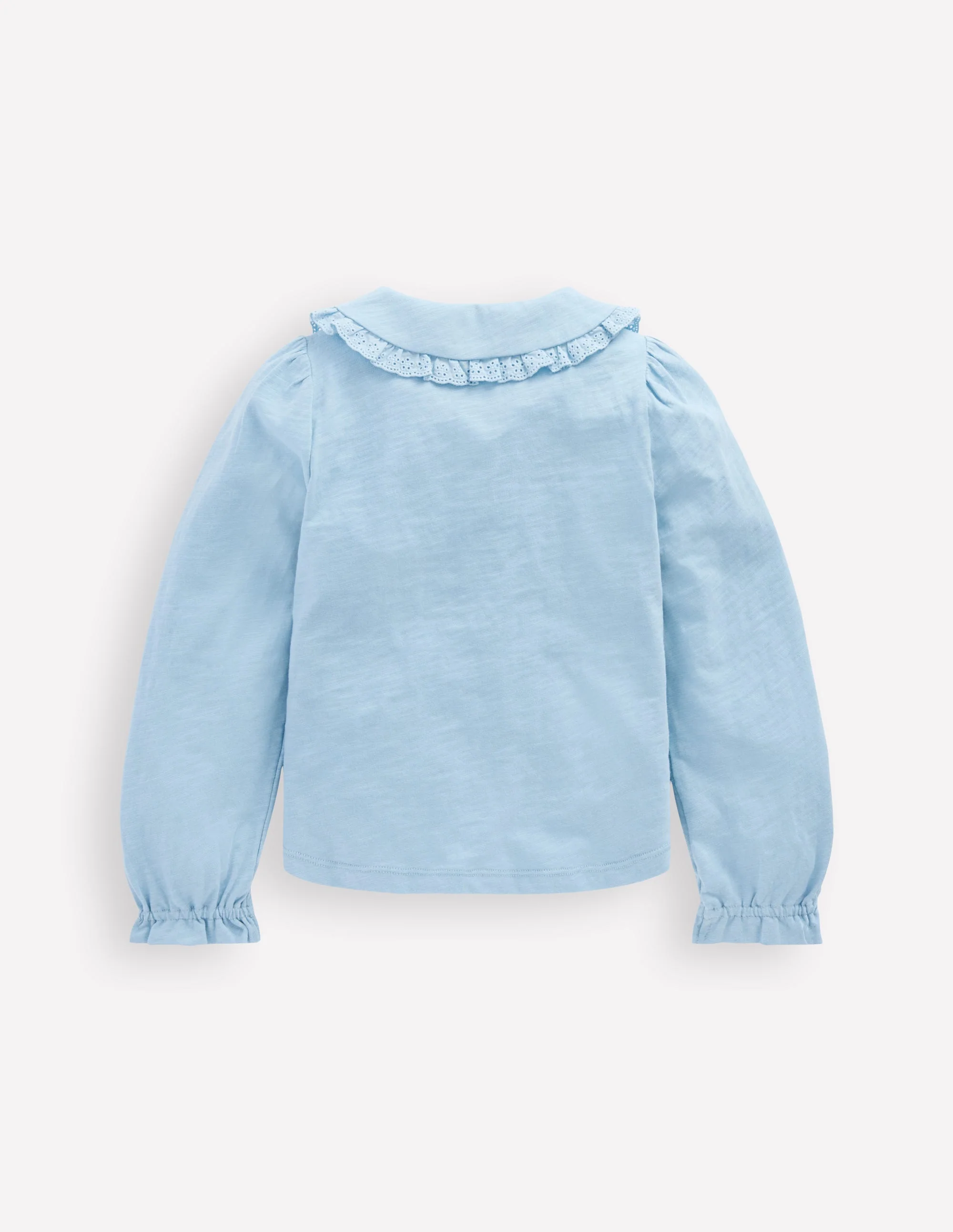 Collared Slub Top-Vintage Blue - Image 5
