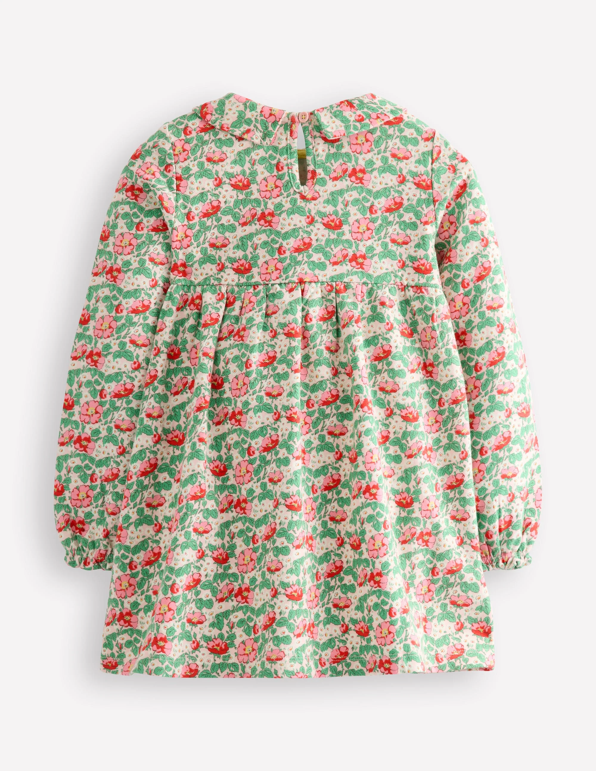 Collared Tunic-Chalk Pink Wild Rose - Image 2