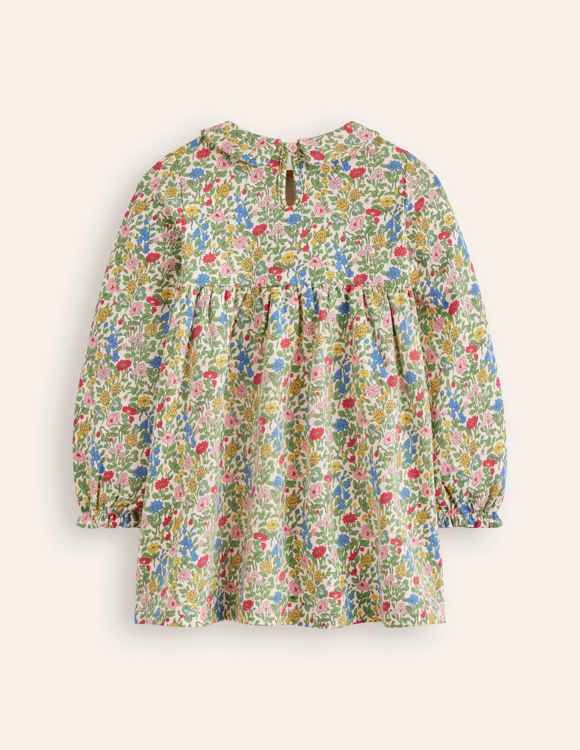 Collared Tunic-Multi Meadow Floral - Image 4