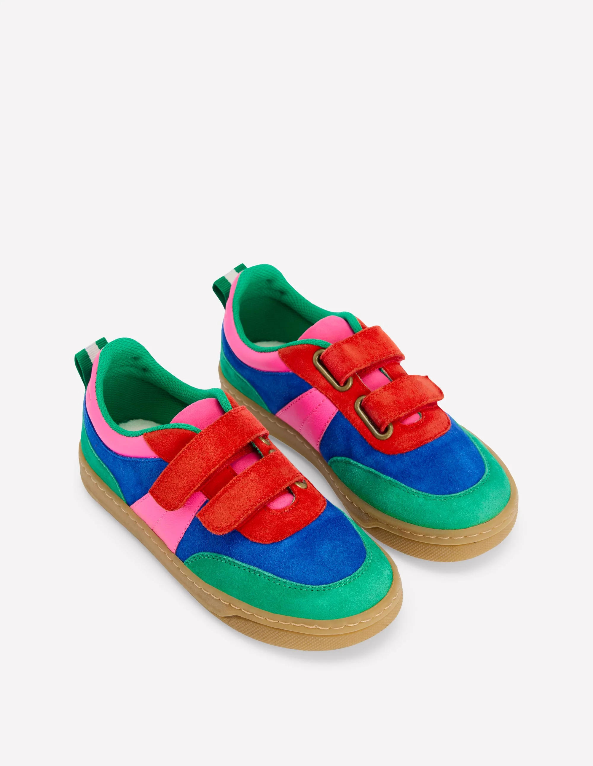 Colourblock Low Tops-Multi - Image 2