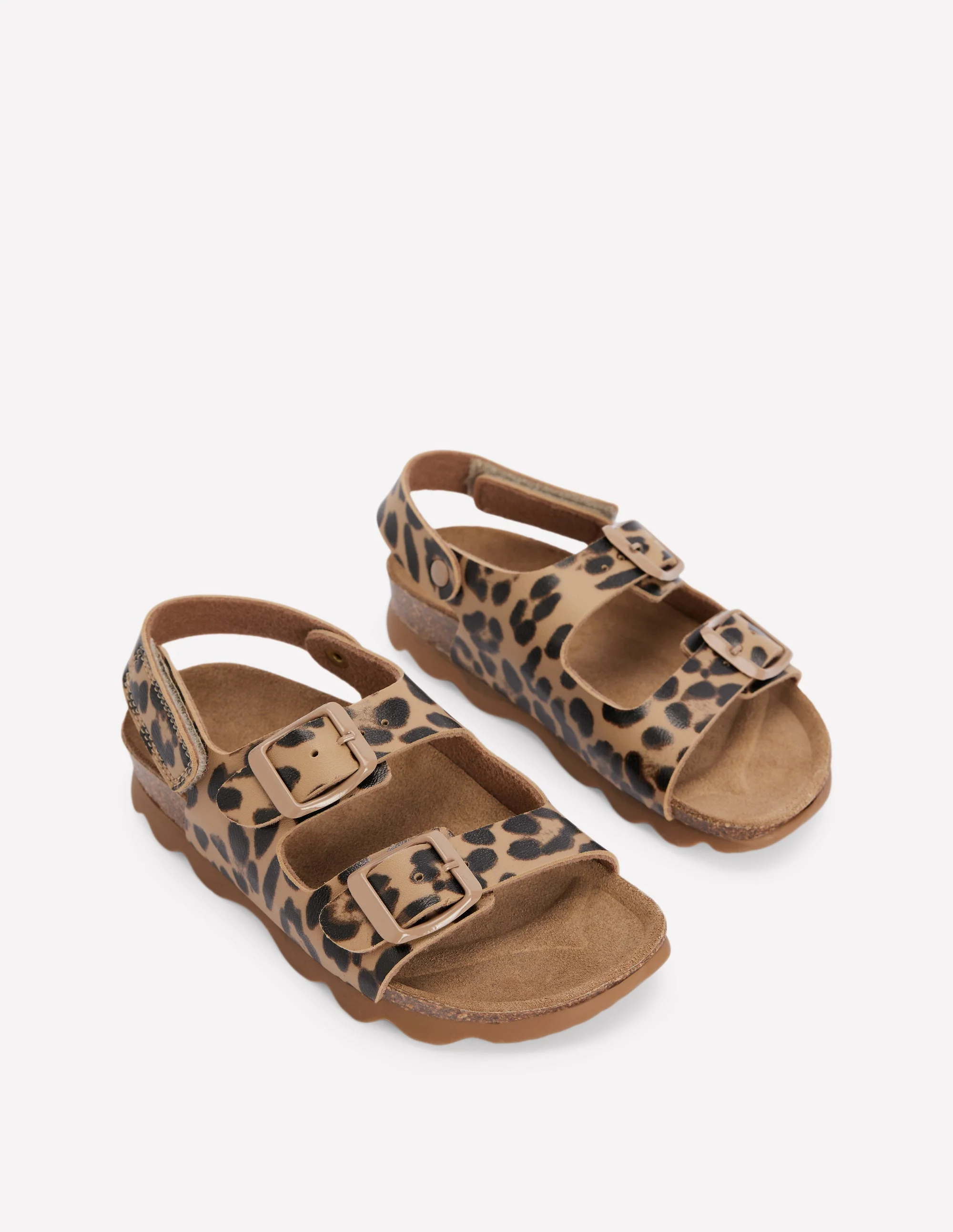 Colourblock Sandals-Leopard - Image 2