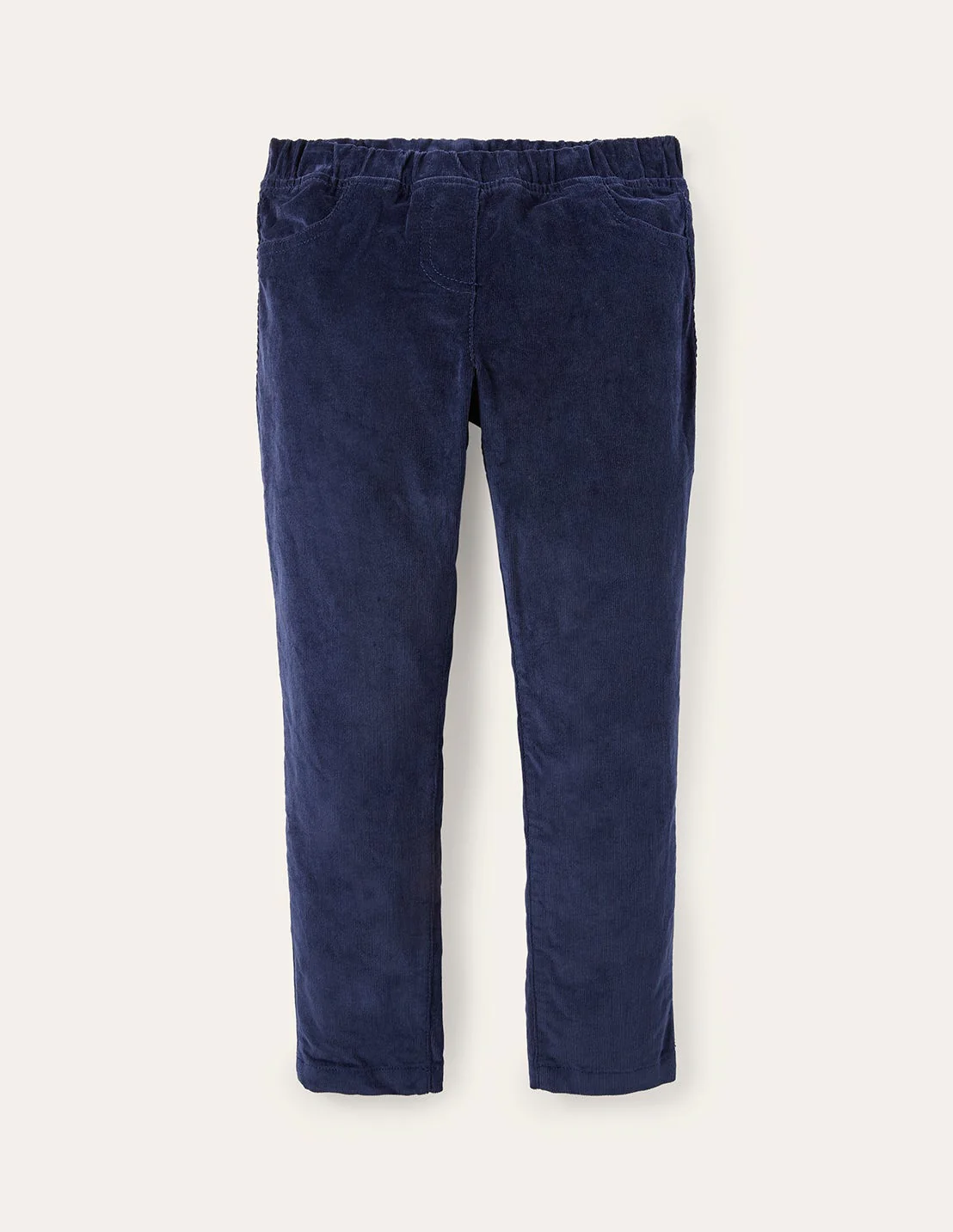 Cord Leggings-School Navy
