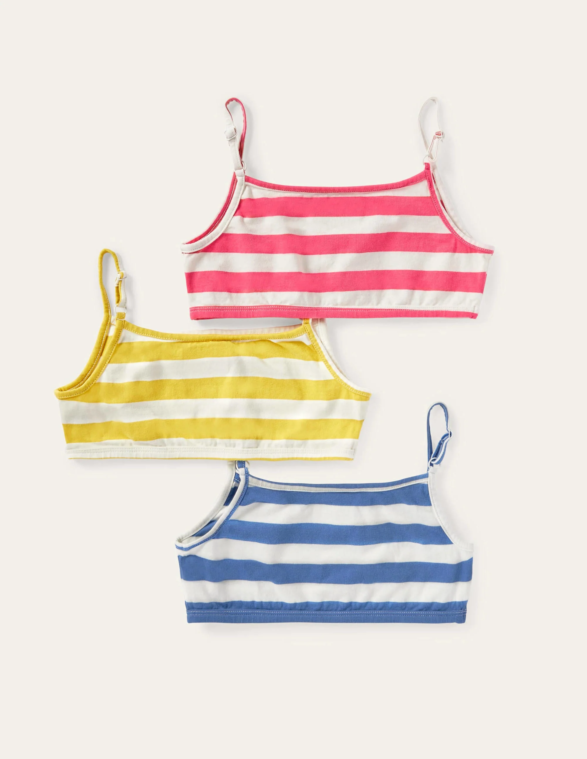 Crop Tops 3 Pack-Ivory/Multi - Image 2