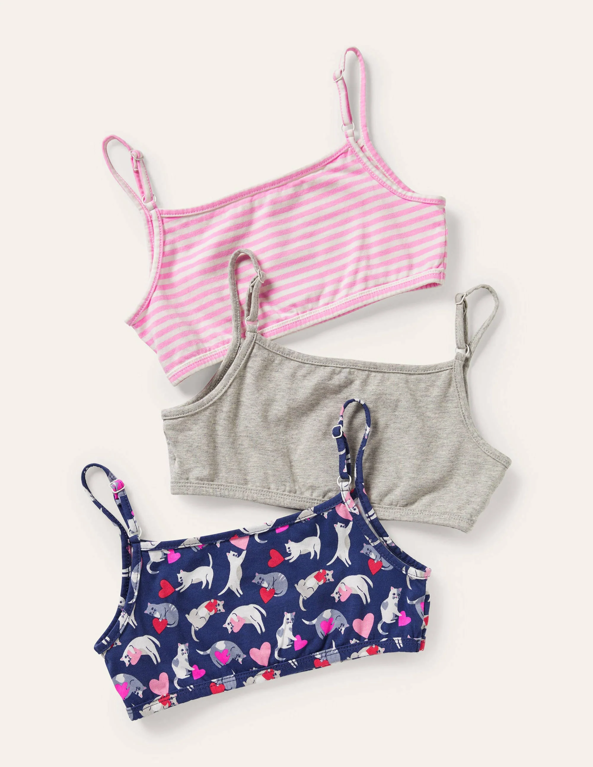 Crop Tops 3 Pack-Multi Cats - Image 2