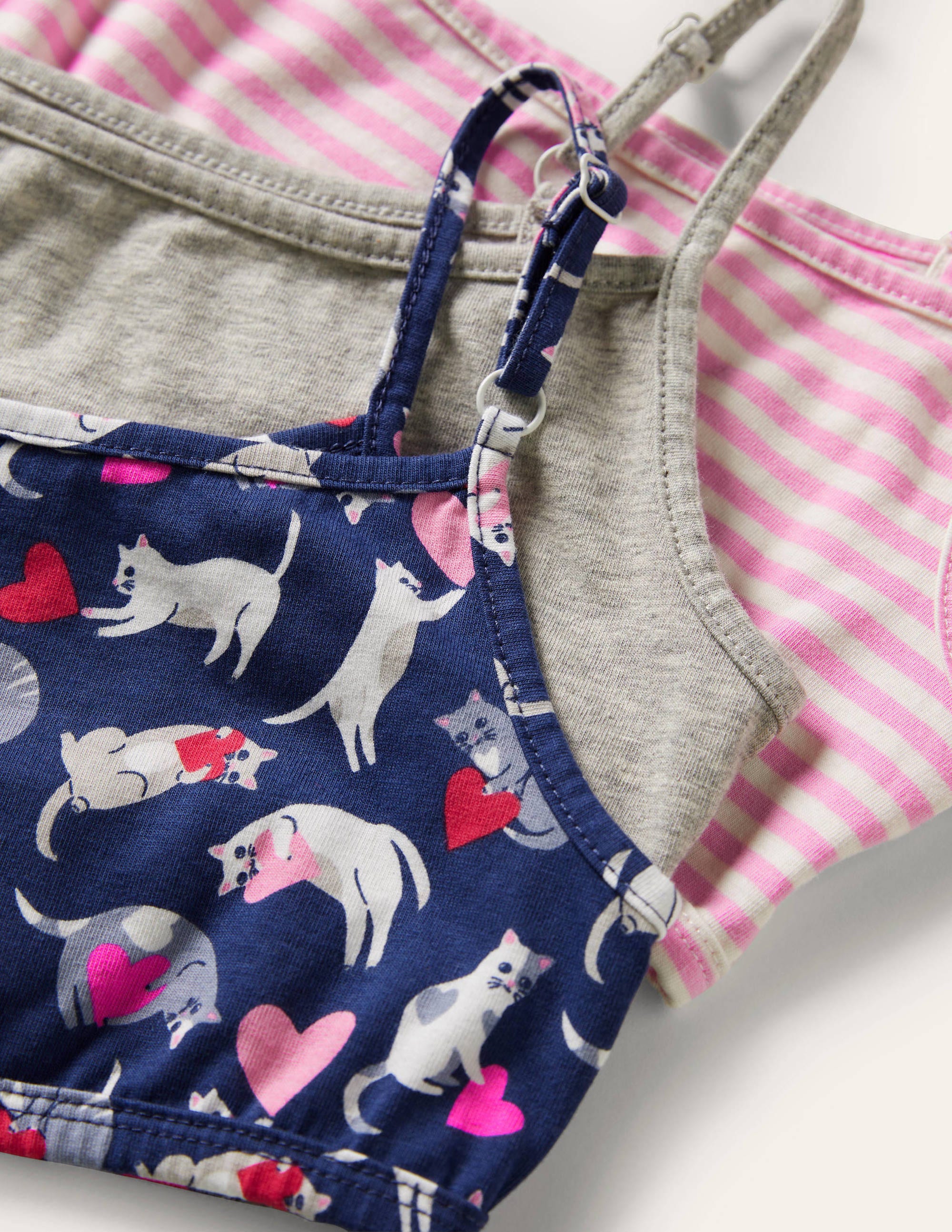 Crop Tops 3 Pack-Multi Cats - Image 3