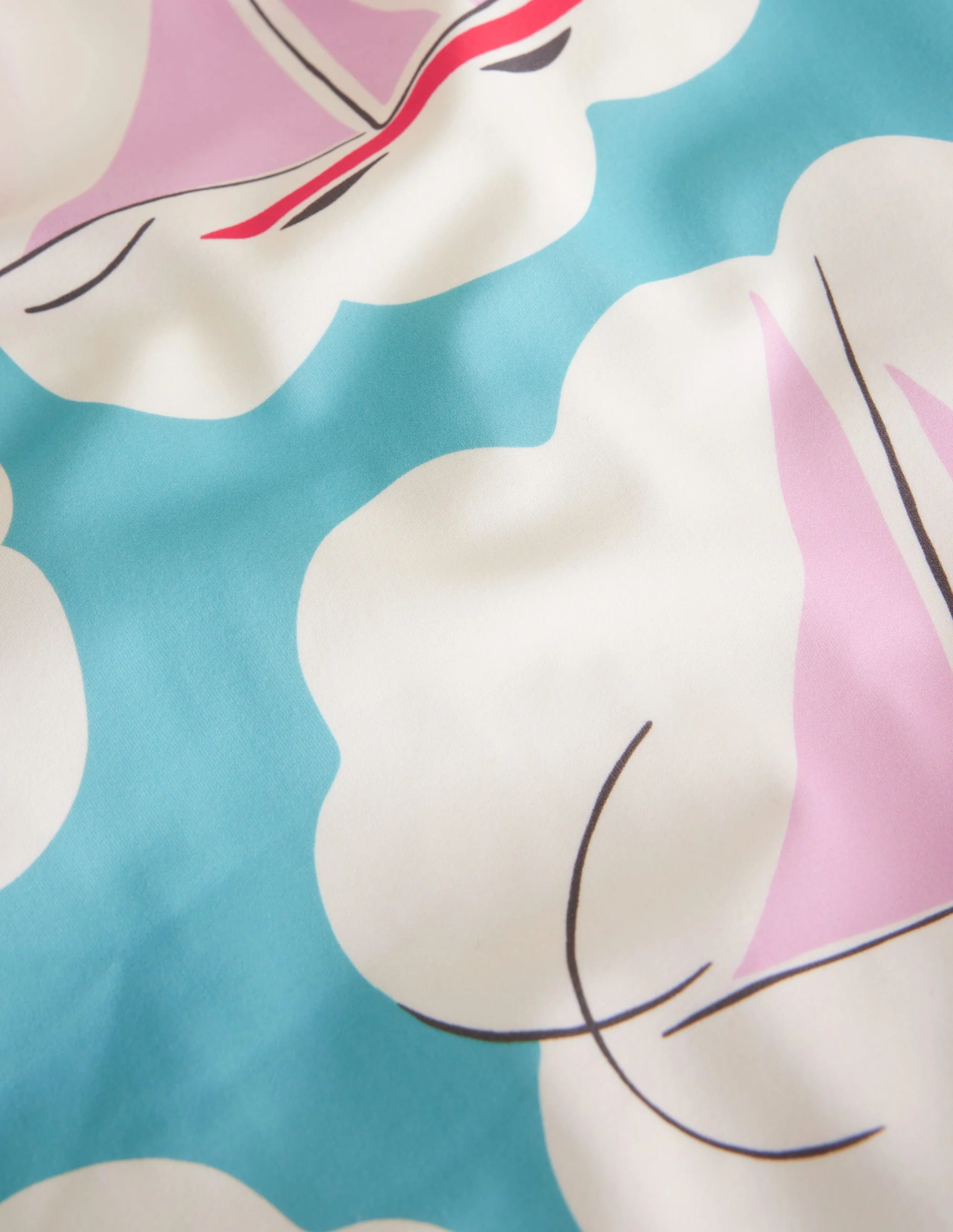 Cross-back Printed Swimsuit-Yacht Print - Image 3