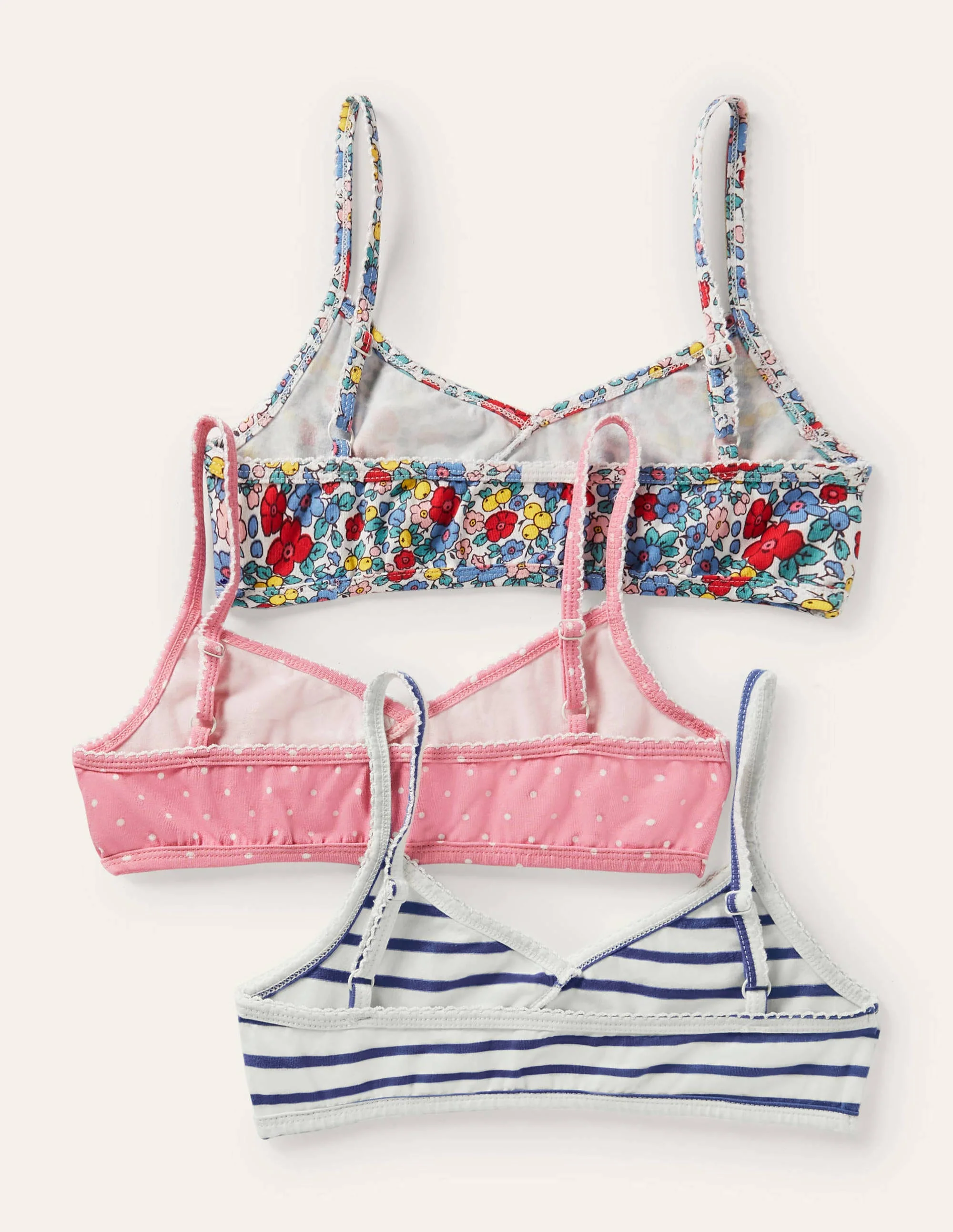 Crossover Training Bra 3 Pack-Multi Floral Spot - Image 2