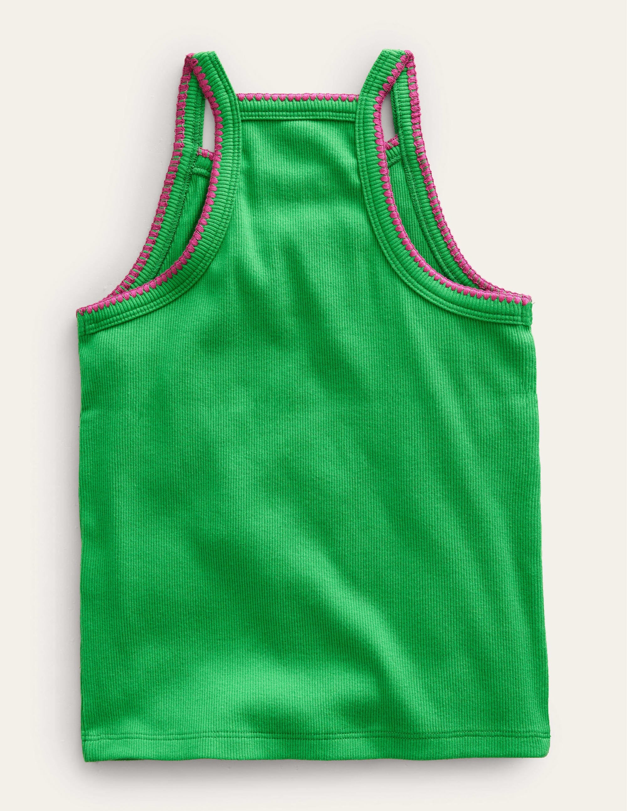 Cut Away Tank-Bright Green - Image 2